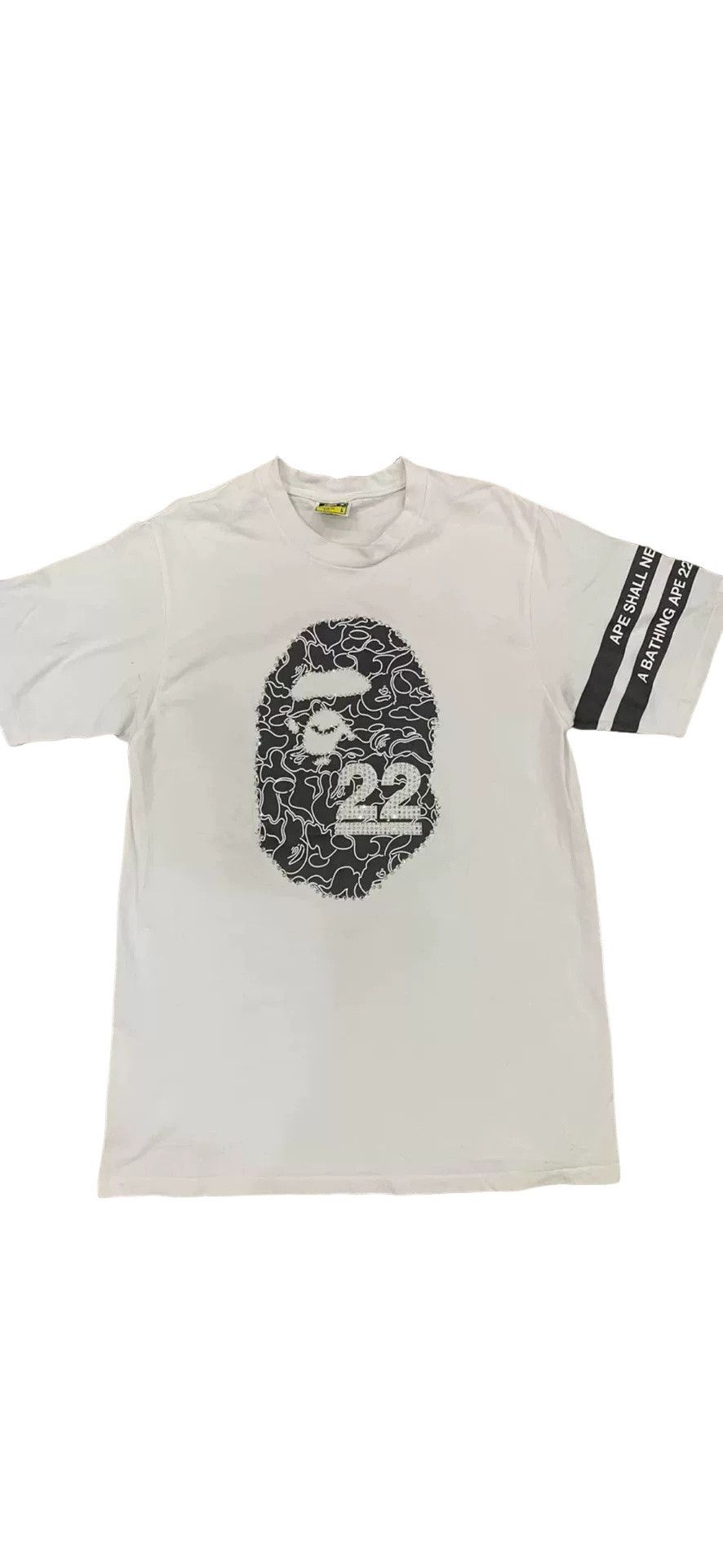 Bape Bape 22nd Anniversary Swarovski Crystal Tee Size L Size US L / EU 52-54 / 3 - 1 Thumbnail