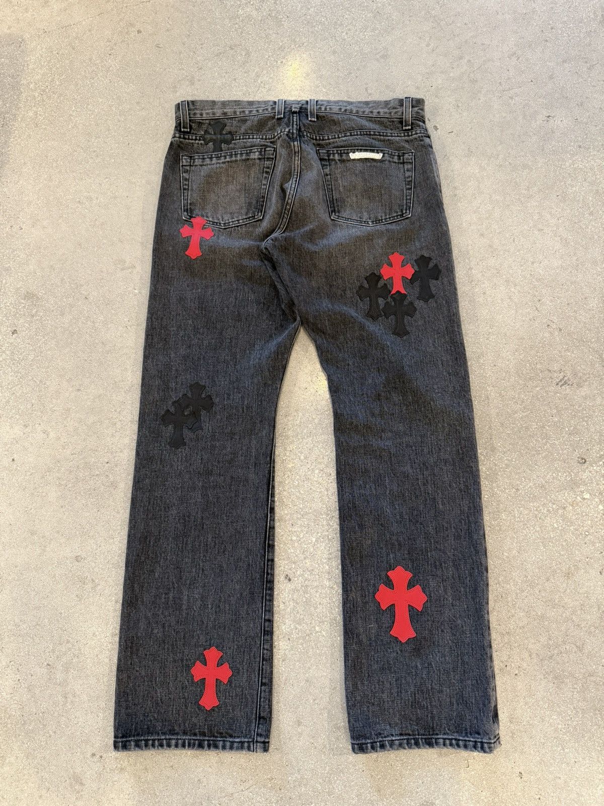 Chrome Hearts Chrome hearts jeans Size US 33 - 11 Thumbnail