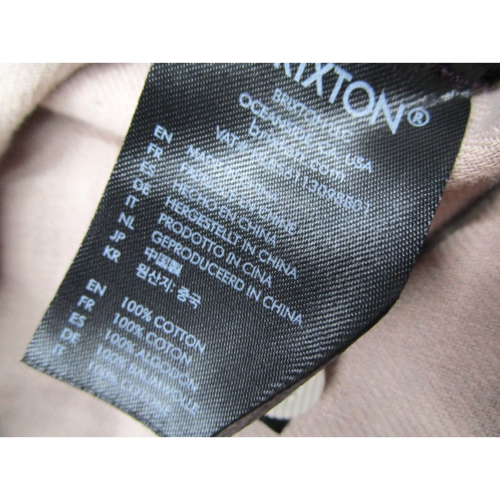Brixton Brixton Button-Up Shirt Mens Medium Purple Check Flannel Long Sleeve Casual Size US M / EU 48-50 / 2 - 4 Thumbnail