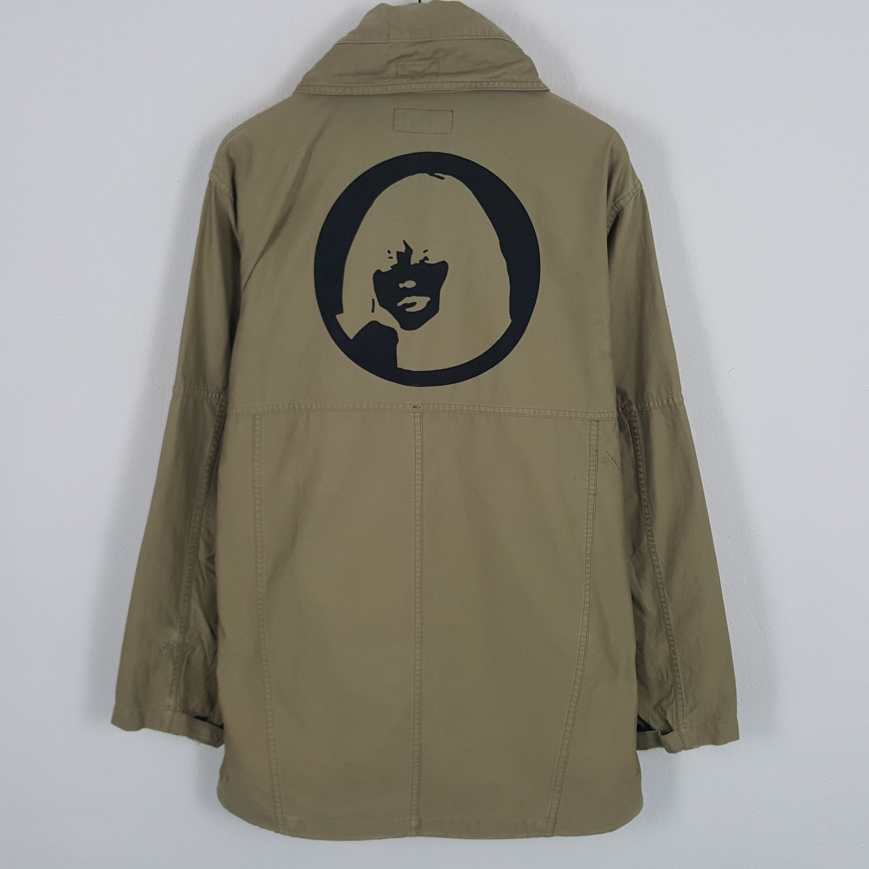 Vintage Hysteric Glamour Custom Big Logo Zipper Jacket