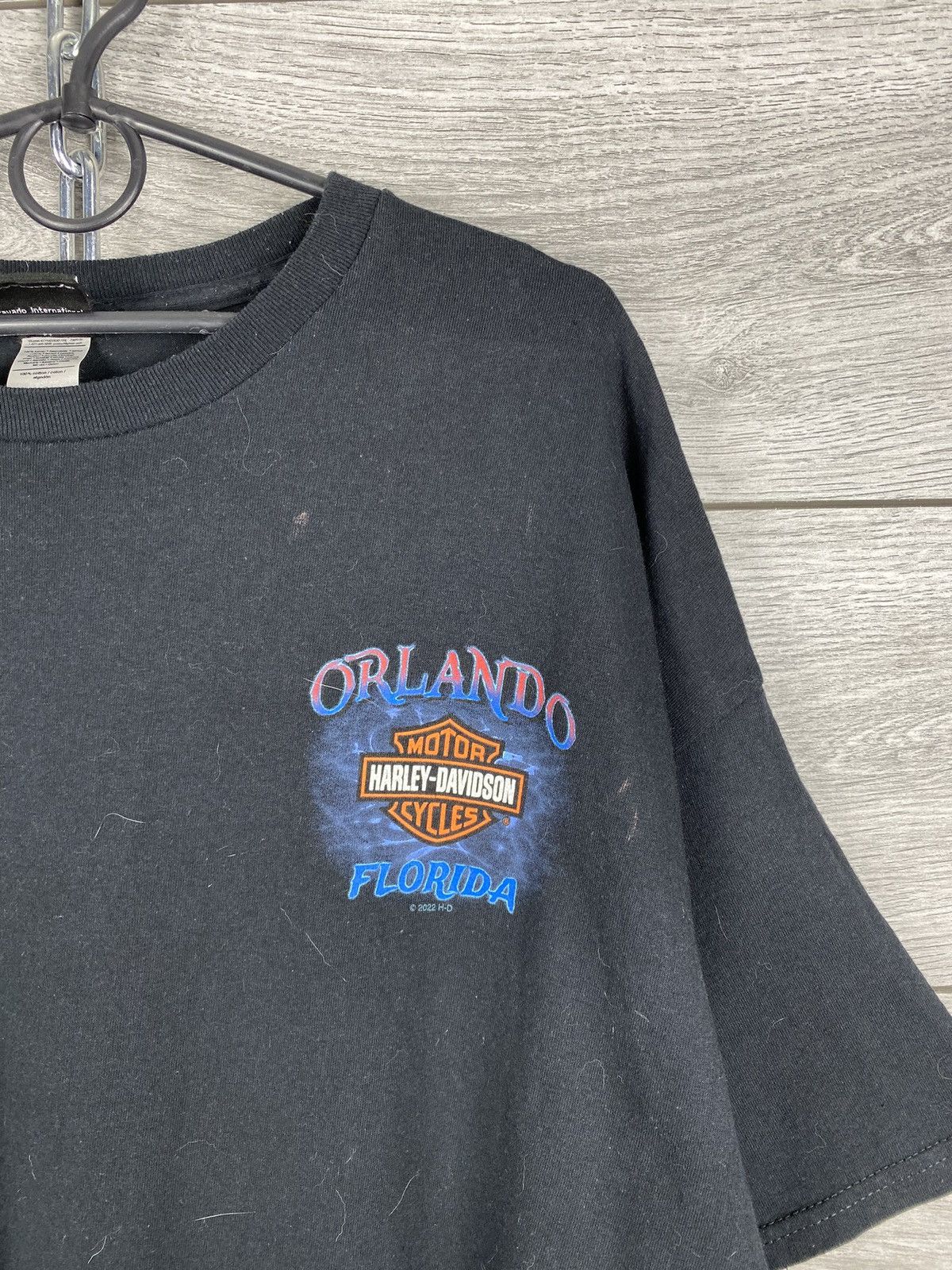 Harley Davidson Harley Davidson Orlando Big Print T Shirt Tee Size US XXL / EU 58 / 5 - 3 Thumbnail