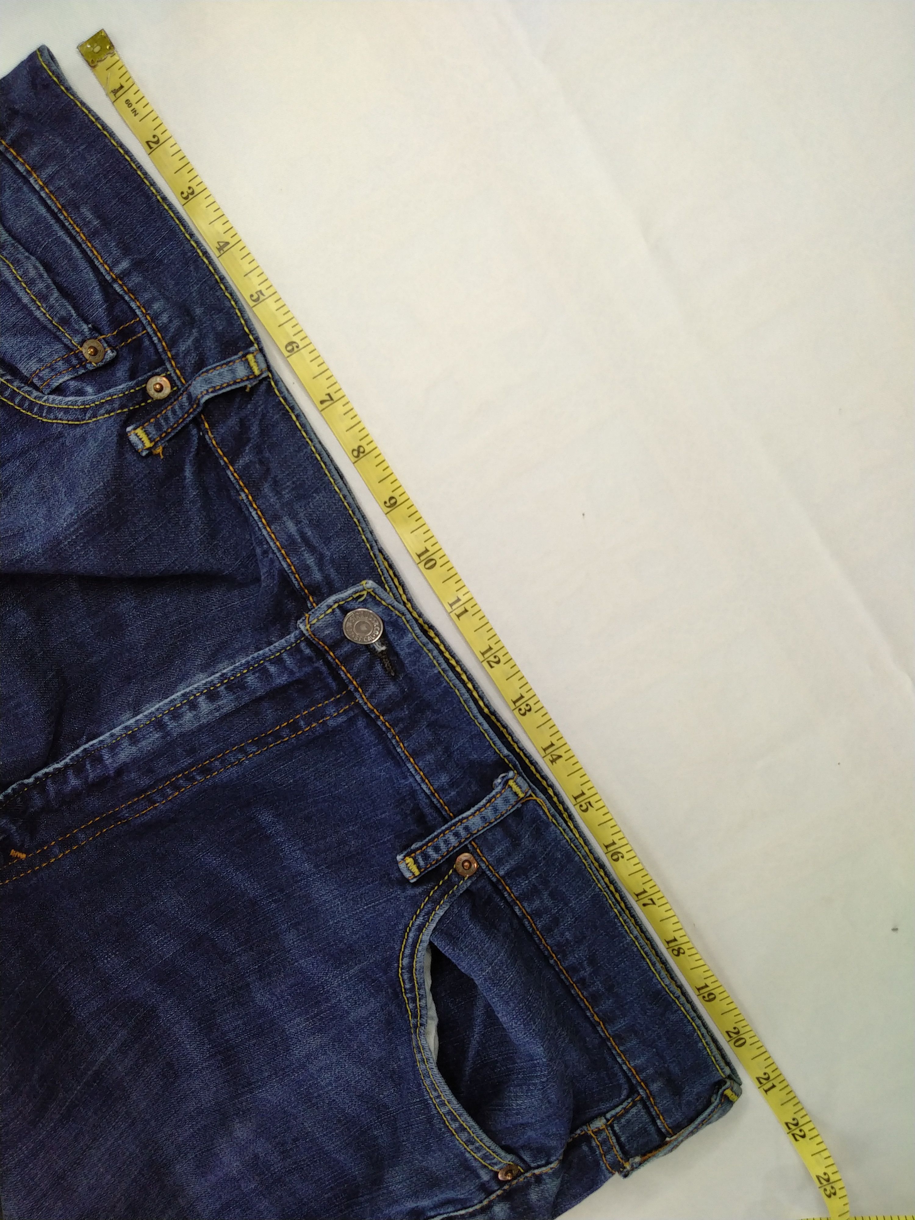 Levi's Distressed Dark Blue Vintage Levi's Denim 41x29.5 -JN401 Size US 41 - 6 Thumbnail