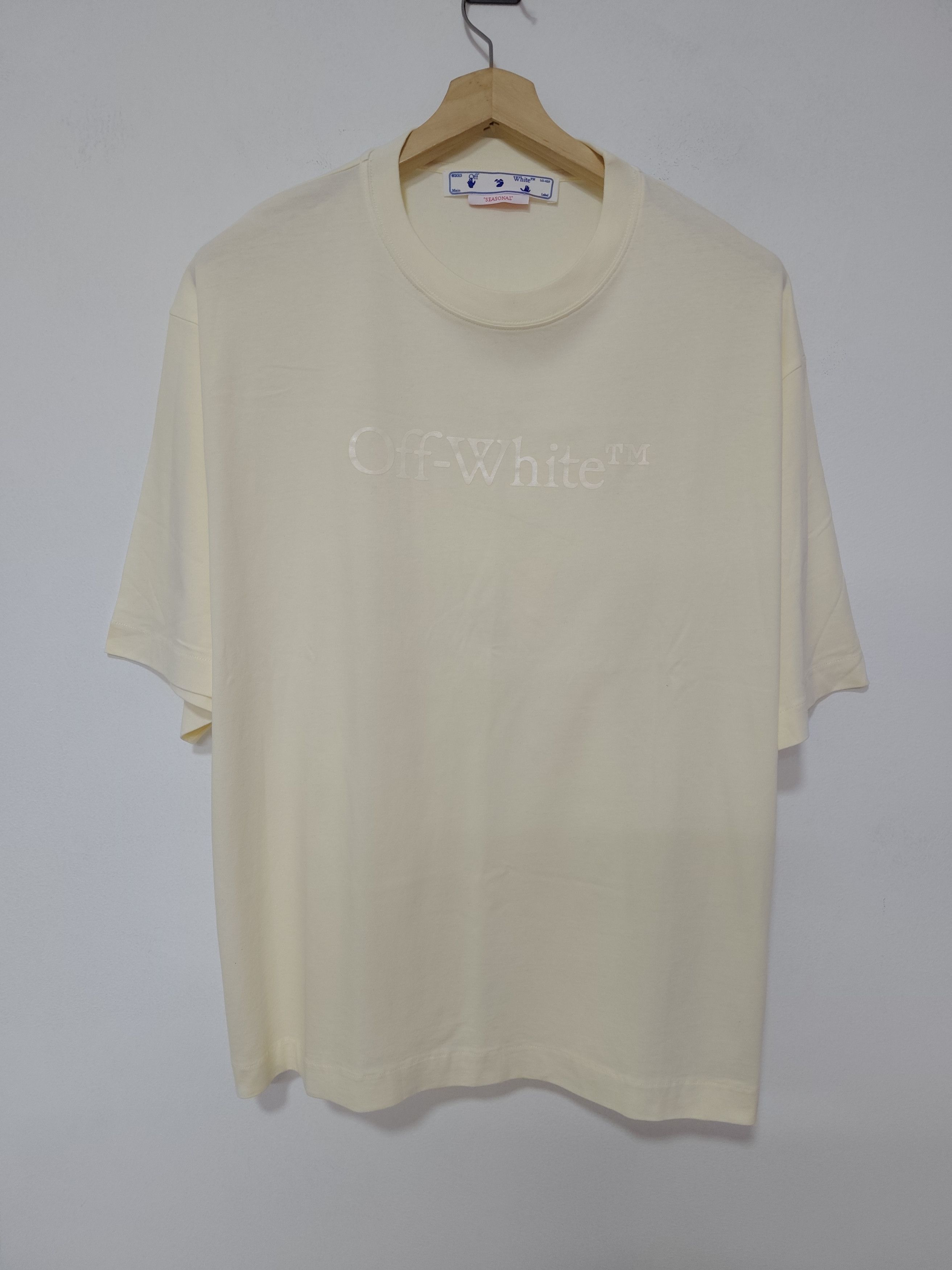 Off-White Off-White "Bookish Logo" Size US XL / EU 56 / 4 - 1 Thumbnail
