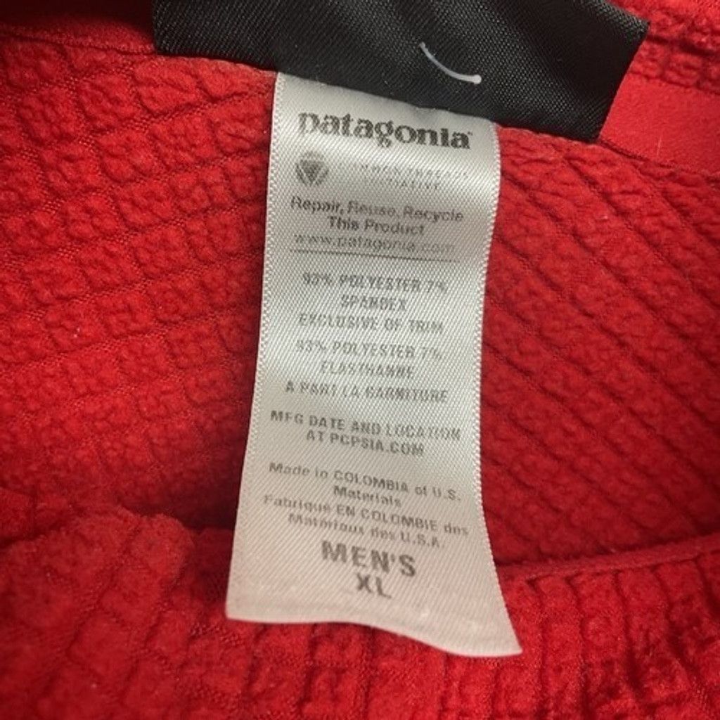 Patagonia Patagonia R Red 1/4 Zip Fleece Base Layer Sweater Men XL Size US XL / EU 56 / 4 - 5 Thumbnail
