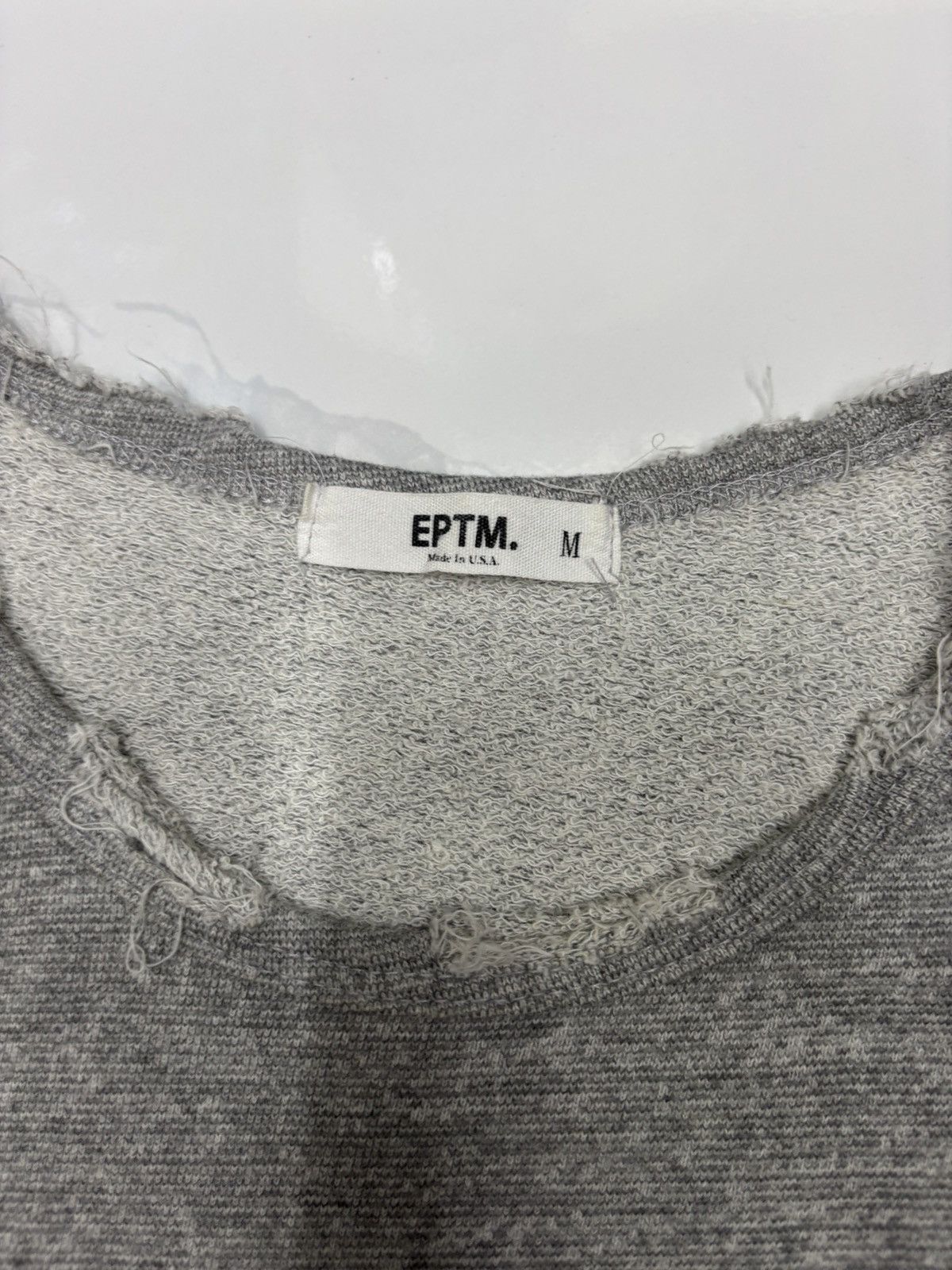 EPTM. EPTM PUNK DISTRESSED BULLET HOLES SHIRT Size US M / EU 48-50 / 2 - 8 Thumbnail