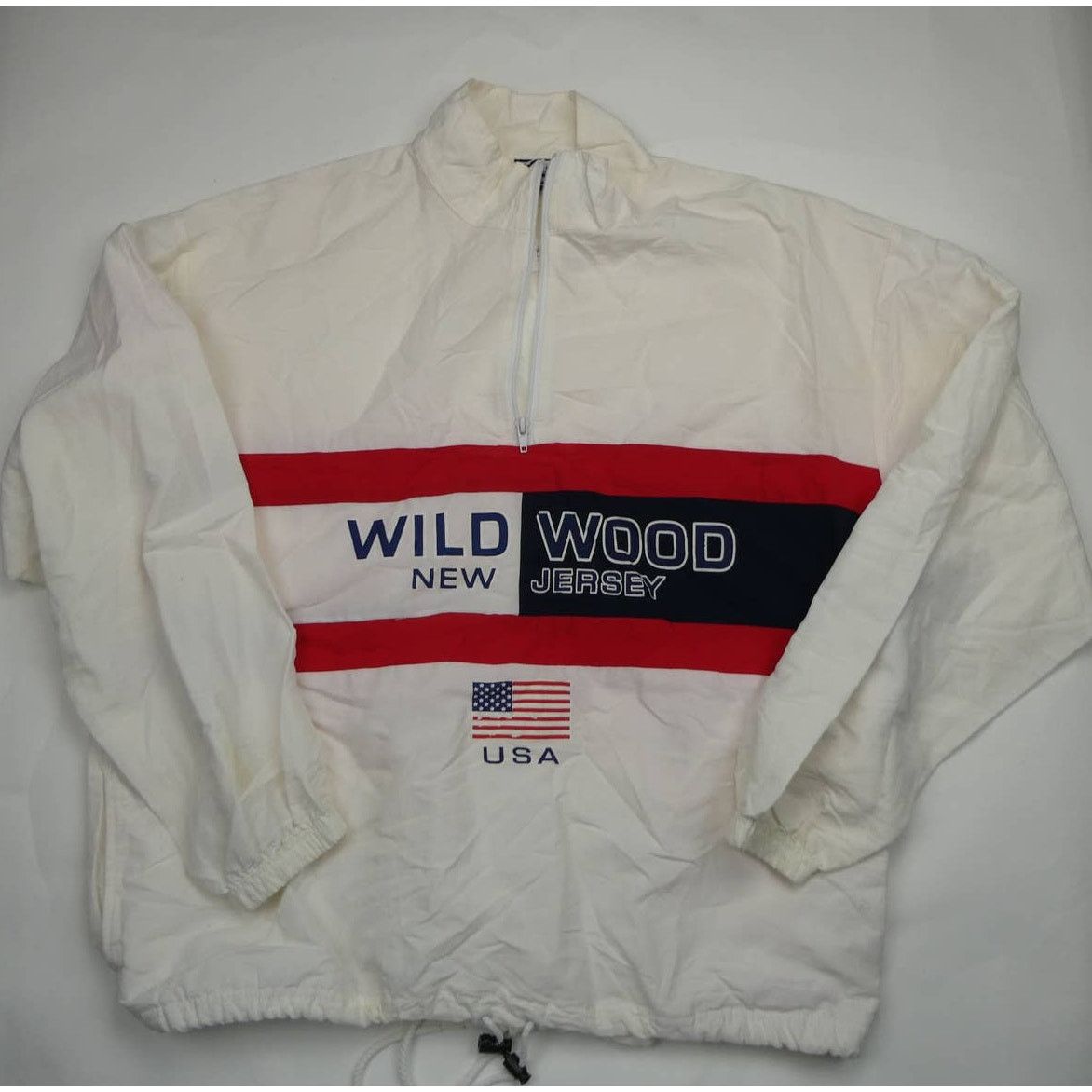 Other 90s Surf Style windbreaker, Wild Wood NJ, large, Made in USA Size US L / EU 52-54 / 3 - 1 Thumbnail