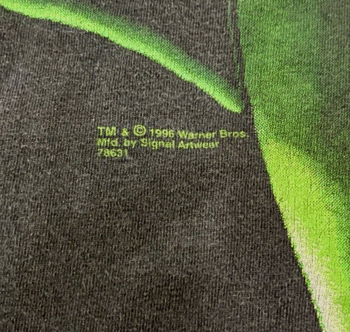 Other 1996 DATED! Taz Space Jam Collection Looney Tunes Green Tee Size US XL / EU 56 / 4 - 5 Thumbnail