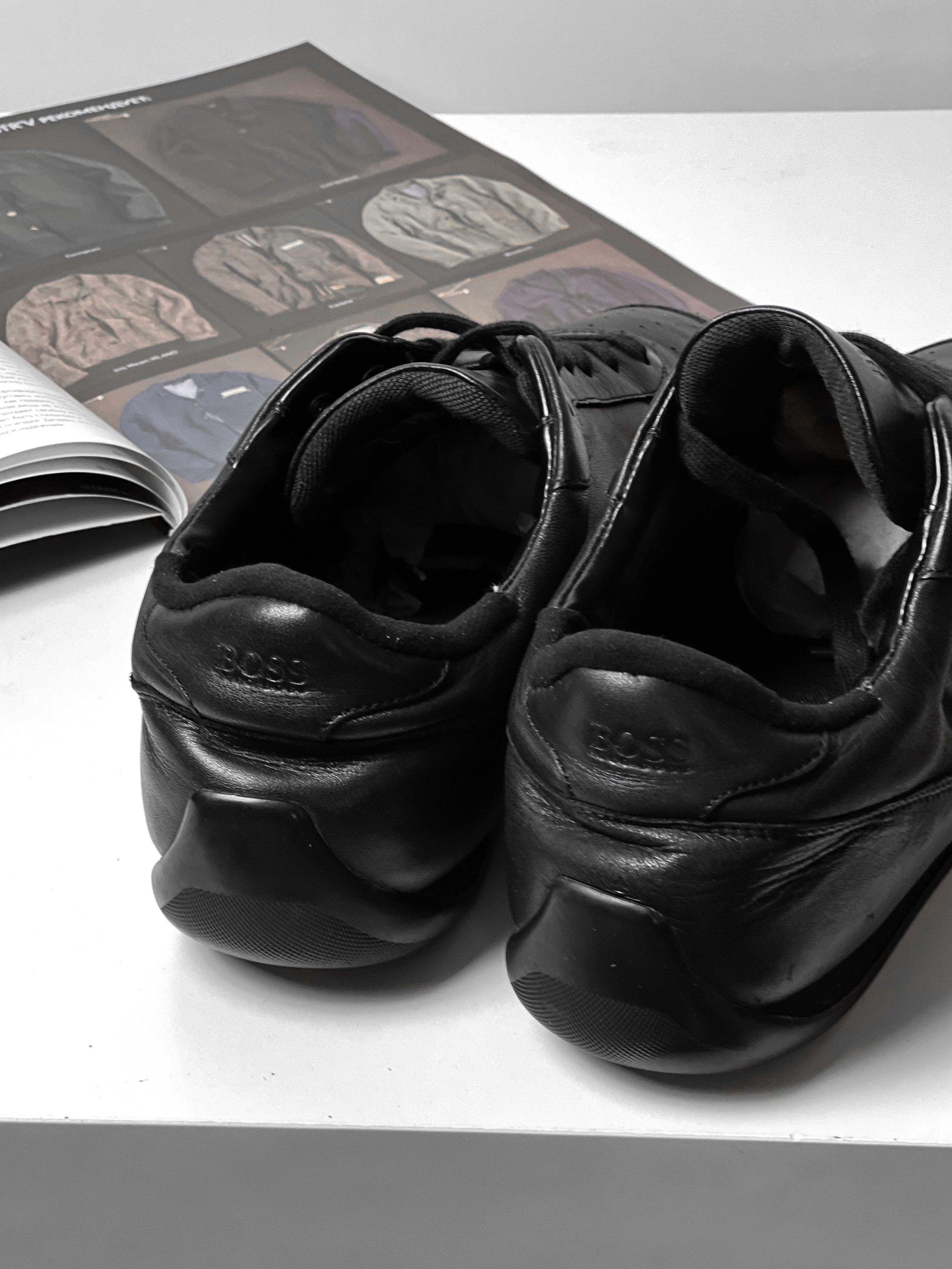 Hugo Boss HUGO BOSS Leather Men`s Shoes Size US 10.5 / EU 43-44 - 9 Thumbnail