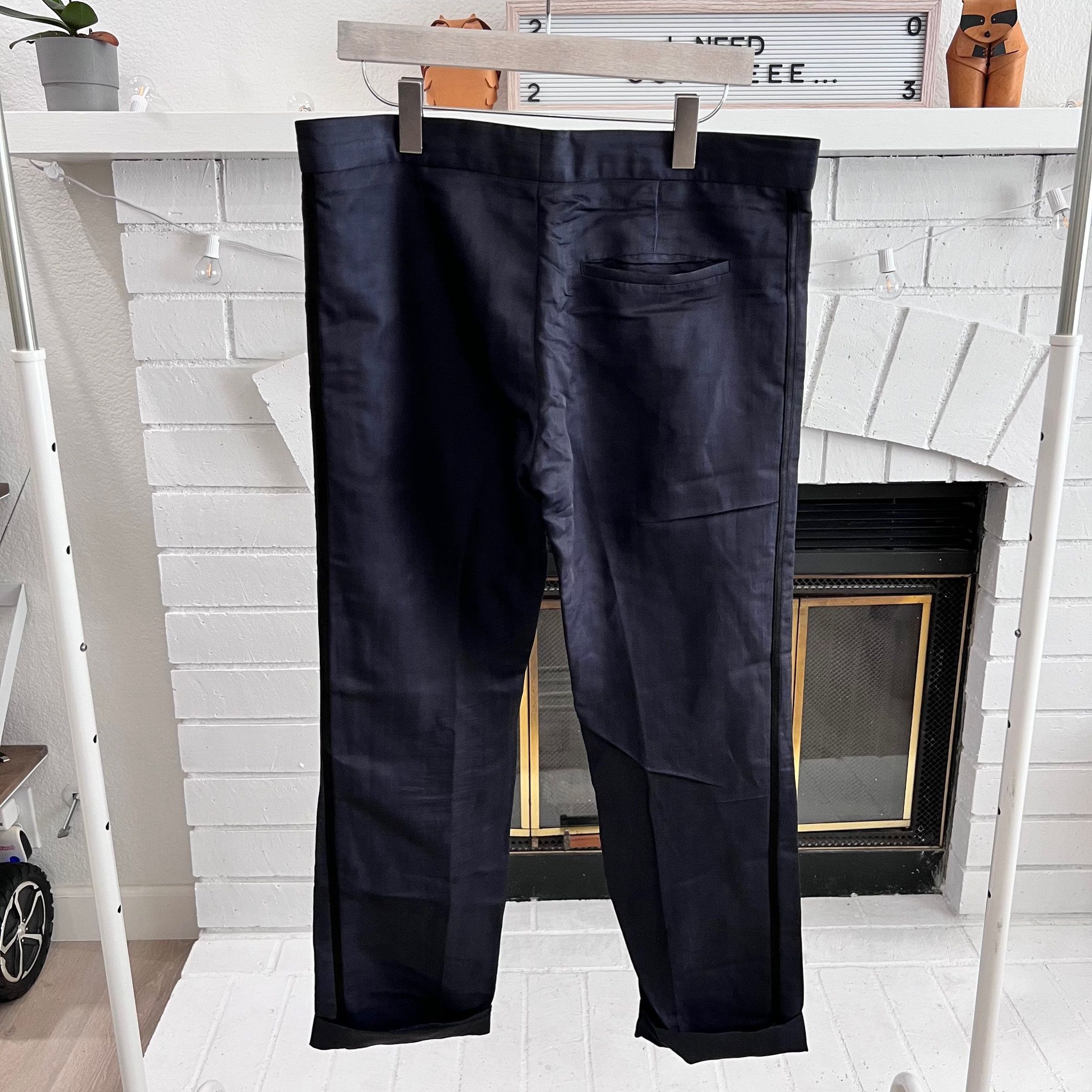 Alexander McQueen Alexander McQueen Striped Tuxedo Pants - Size L / US34 Size US 34 / EU 50 - 2 Thumbnail