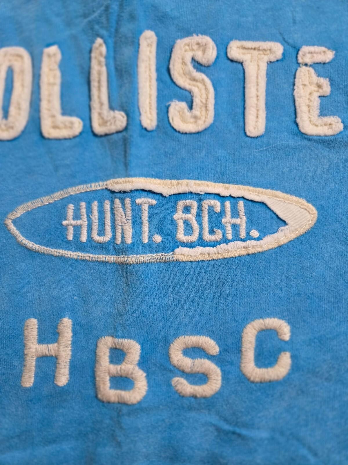 Hollister Hollister Men T-Shirt Retro Distressed Raised Letters XL Size US XL / EU 56 / 4 - 3 Thumbnail