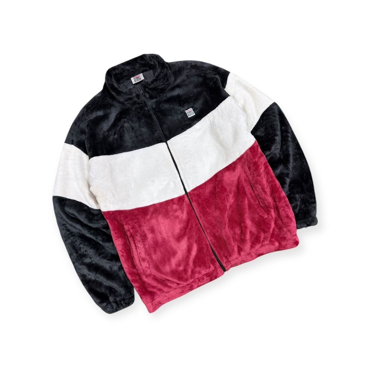 Vision Streetwear Vision Streetwear Fluppy Striped Fleece Zipper Jacket Size US M / EU 48-50 / 2 - 5 Thumbnail