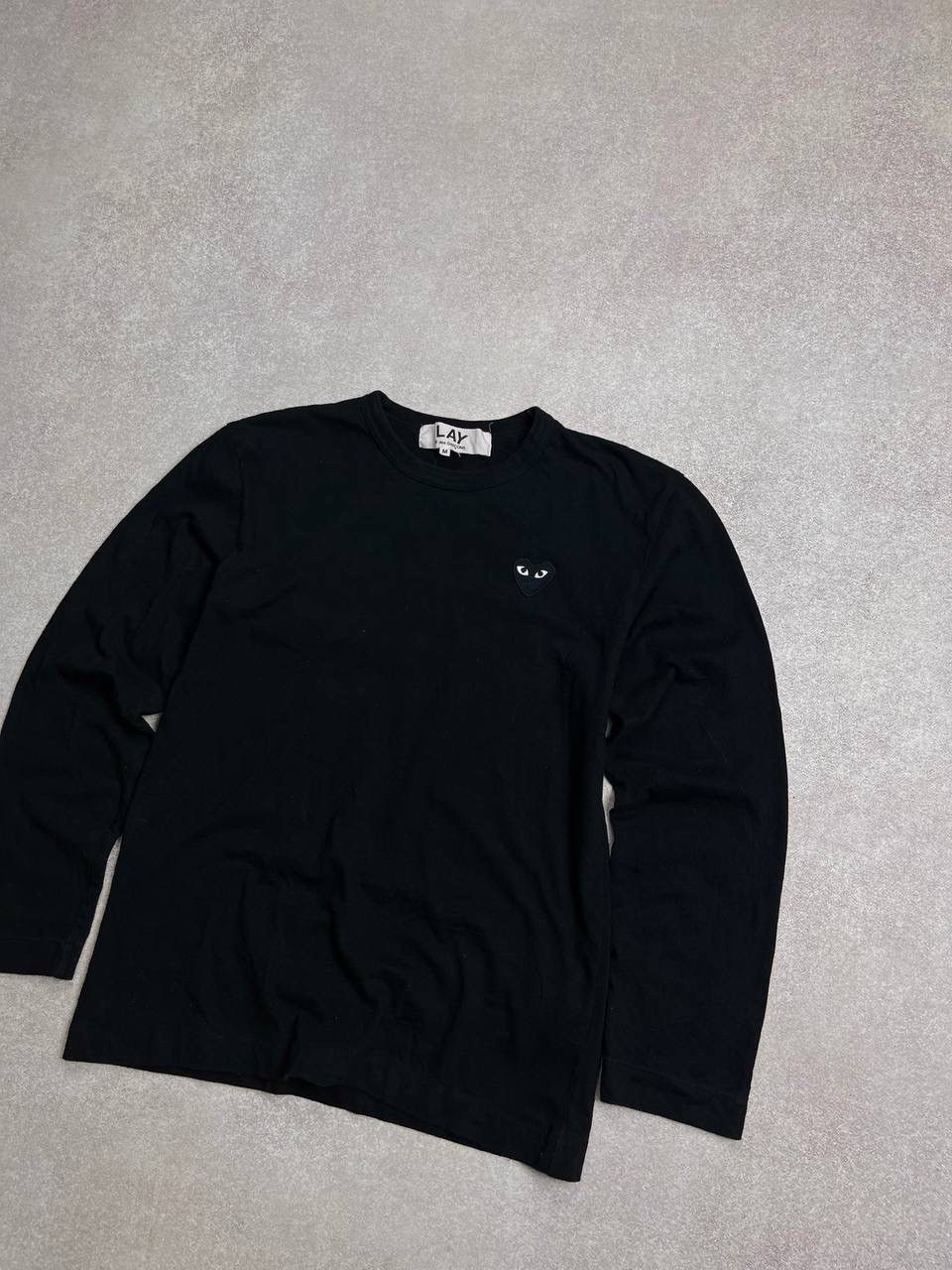 Comme des Garcons PLAY VINTAGE PLAY COMME DES GARCONS HEART LONGSLEEVE SHIRT M Size US M / EU 48-50 / 2 - 2 Thumbnail