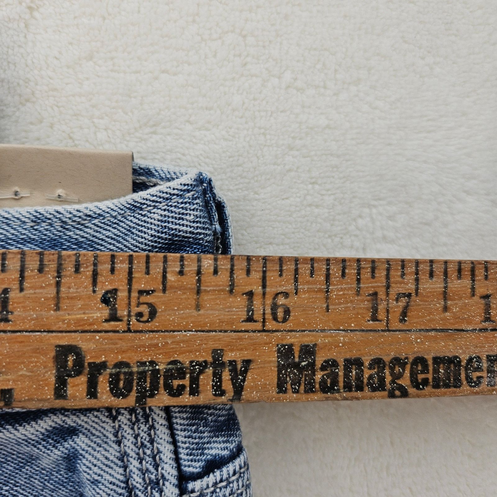 Levi's LEVI'S 568 MEN'S 30X32 CARPENTER LIGHT BLUE DENIM JEANS NWT Size US 30 / EU 46 - 3 Thumbnail