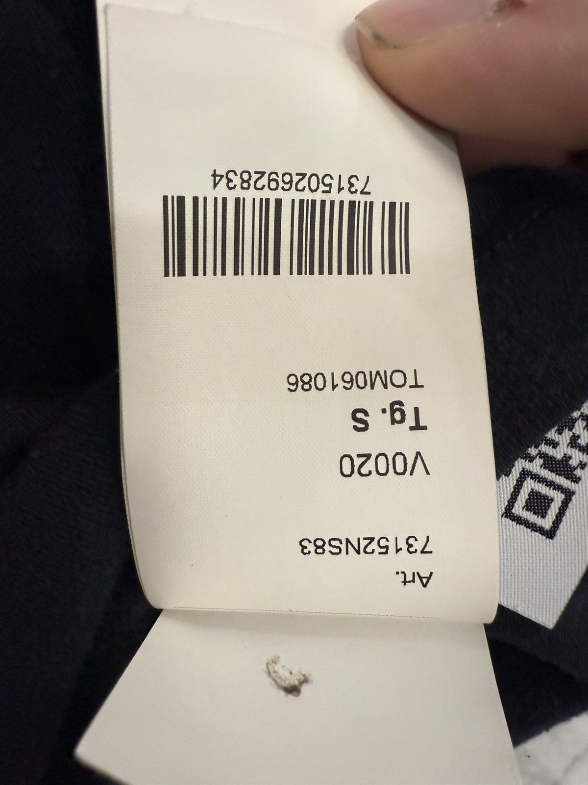 Stone Island Stone Island Navy T-Shirt Size US S / EU 44-46 / 1 - 14 Thumbnail