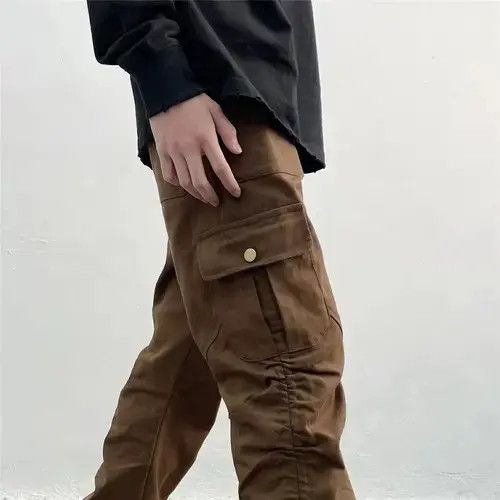 Vintage pleated cargo pants Size US 30 / EU 46 - 3 Thumbnail