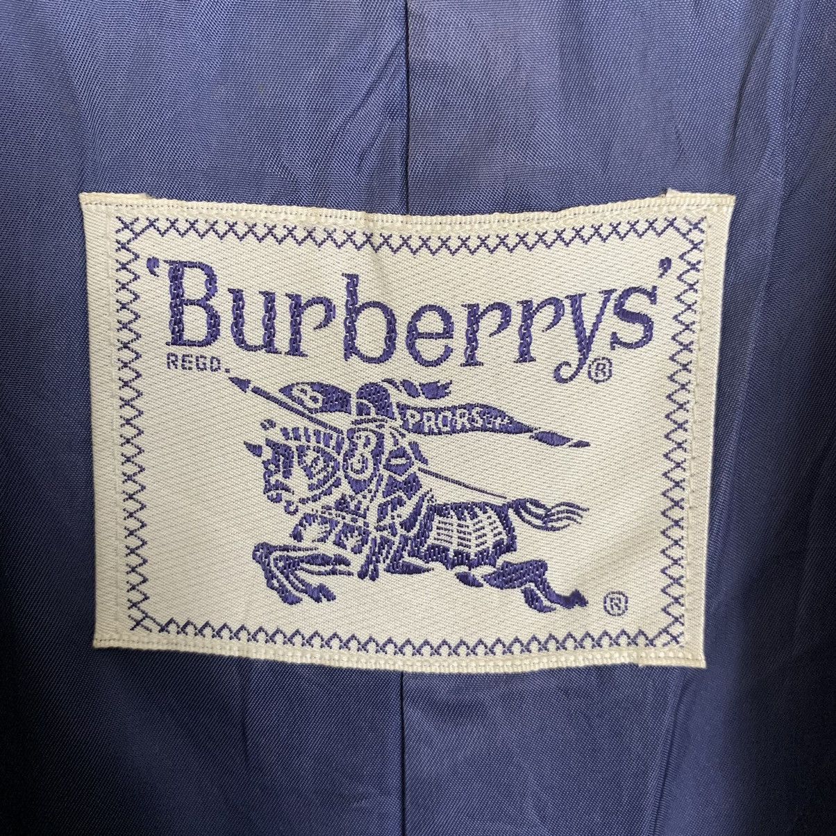 Burberry × Vintage Vintage Burberry Peacoat Wool Coat Size S / US 4 / IT 40 - 15 Thumbnail