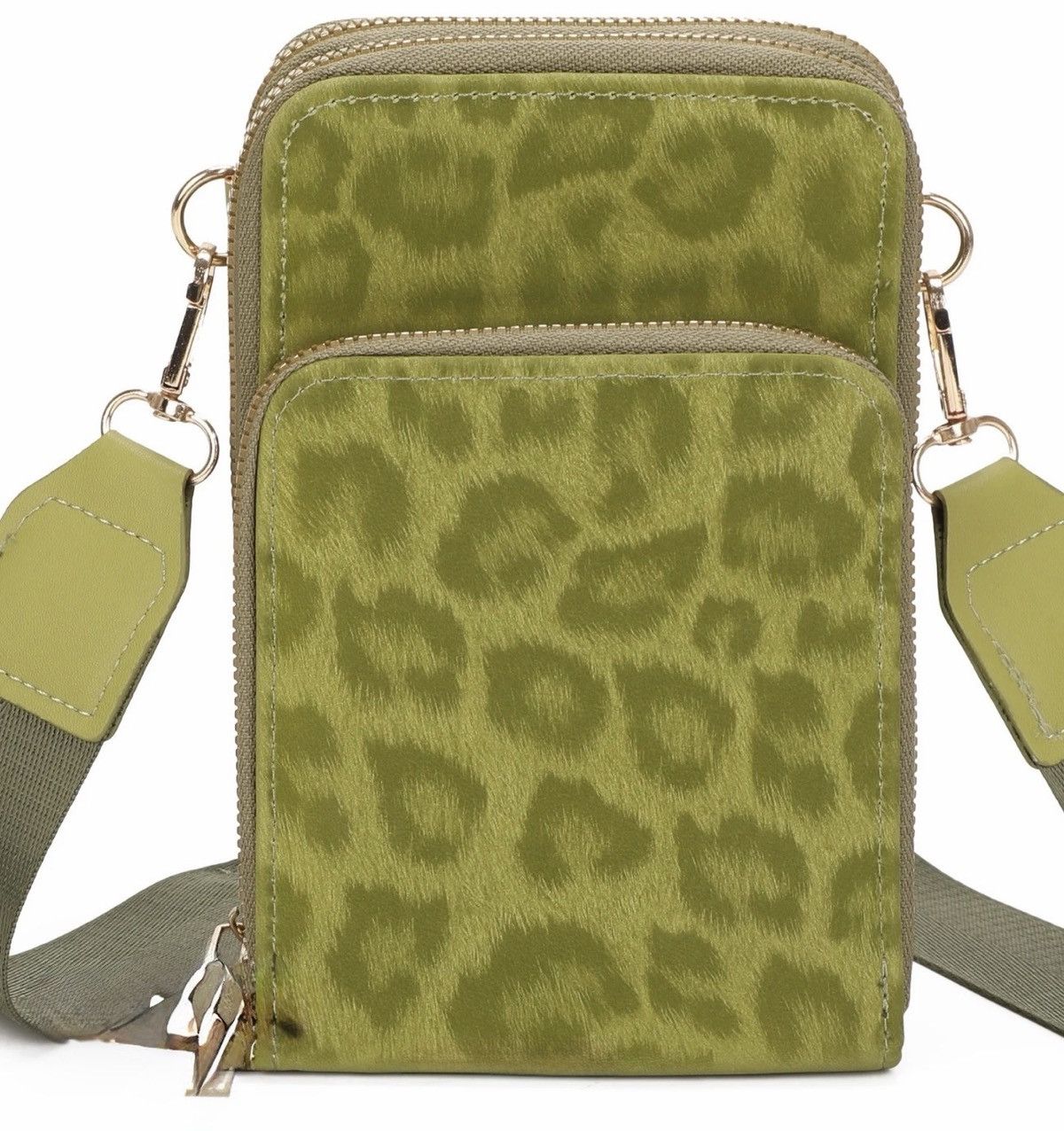 Other Leopard Print Crossbody Phone Bag with Matching Wallet Size ONE SIZE - 1 Thumbnail