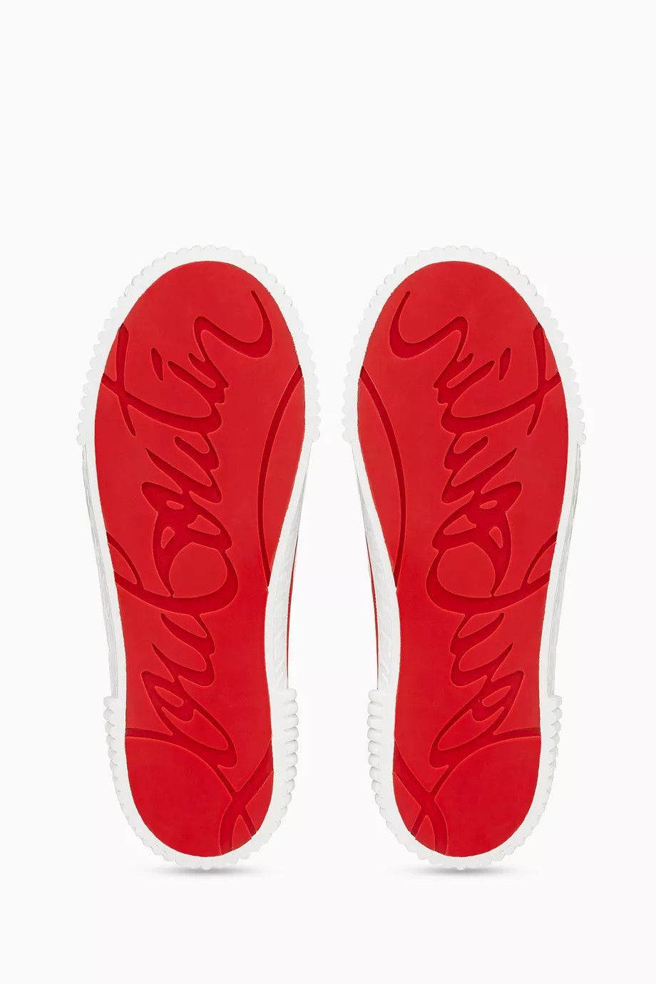 Christian Louboutin oc11z0125 Pedro Boat Sneakers In Jacquard in Black Size US 8 / EU 41 - 6 Thumbnail