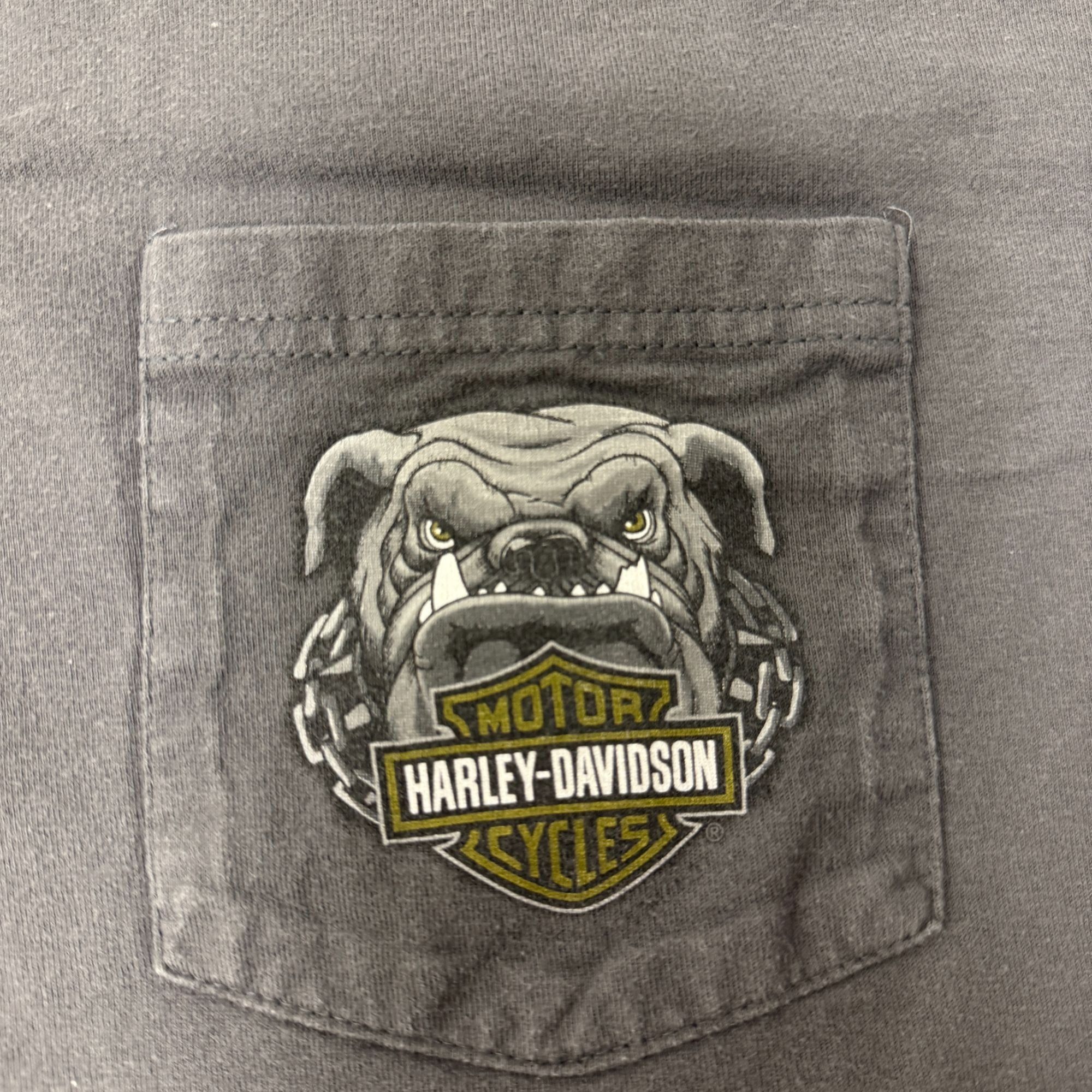 Harley Davidson HARLEY DAVIDSON The Ranch TEXAS Motorcycle Biker BULLDOG Tee Size US XXL / EU 58 / 5 - 1 Thumbnail