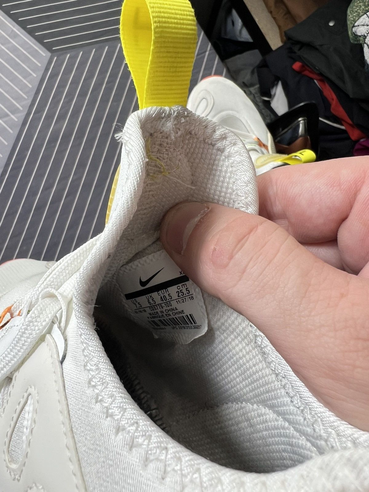 Heron Preston × Nike Nike x Heron Preston Huarache E.D.G.E. White Size US 7.5 Size US 7.5 / EU 40-41 - 12 Thumbnail