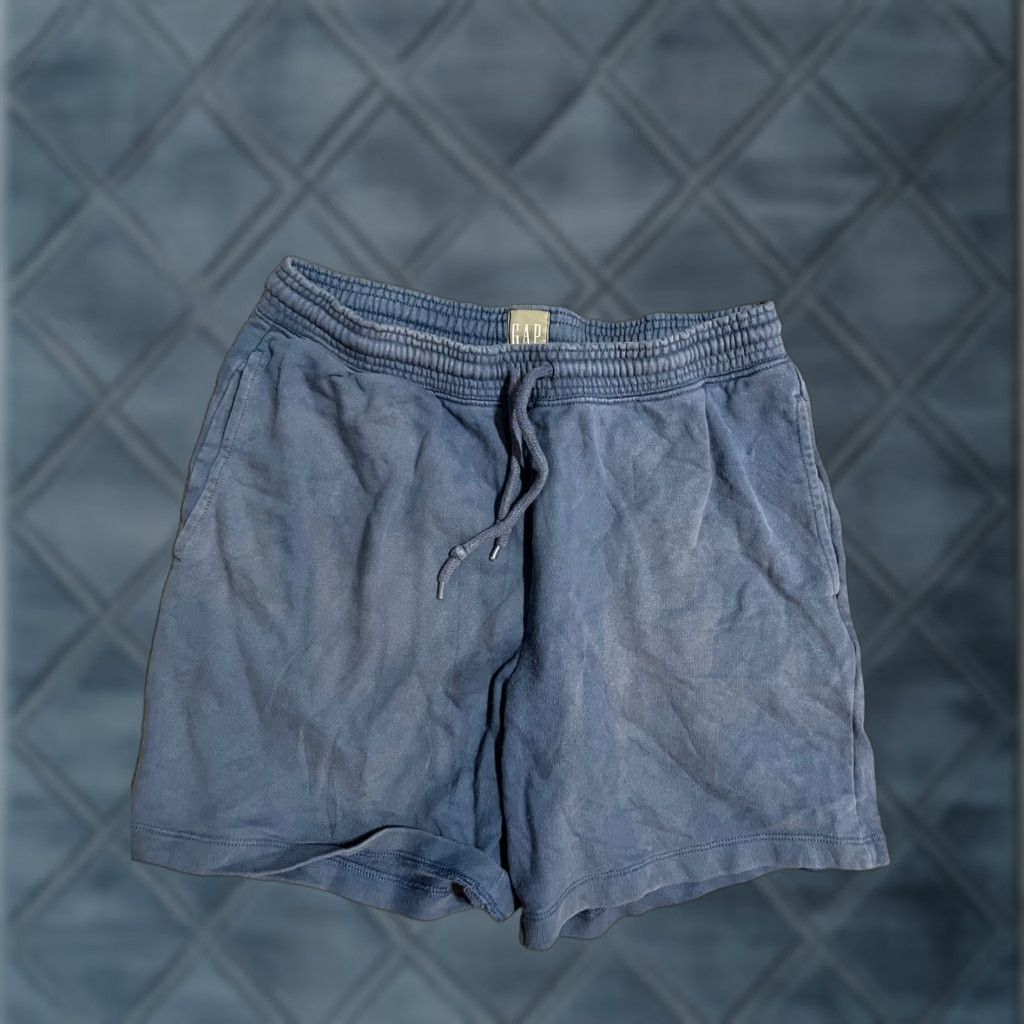 Gap Gap Men’s Lounge Shorts Size Small Blue solid Size US 29 - 1 Thumbnail