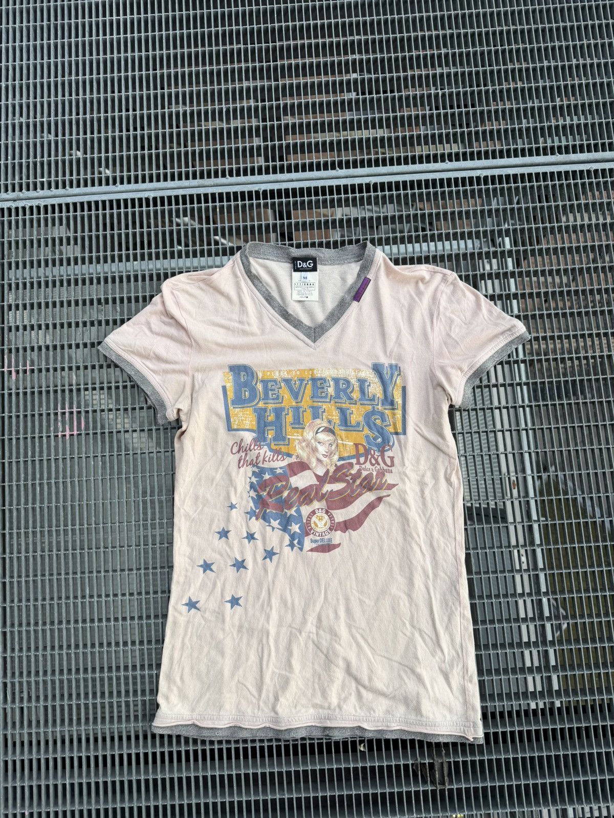 Dolce & Gabbana Vintage Docle & Gabbana Beverly Hills T-Shirt Size US M / EU 48-50 / 2 - 2 Thumbnail