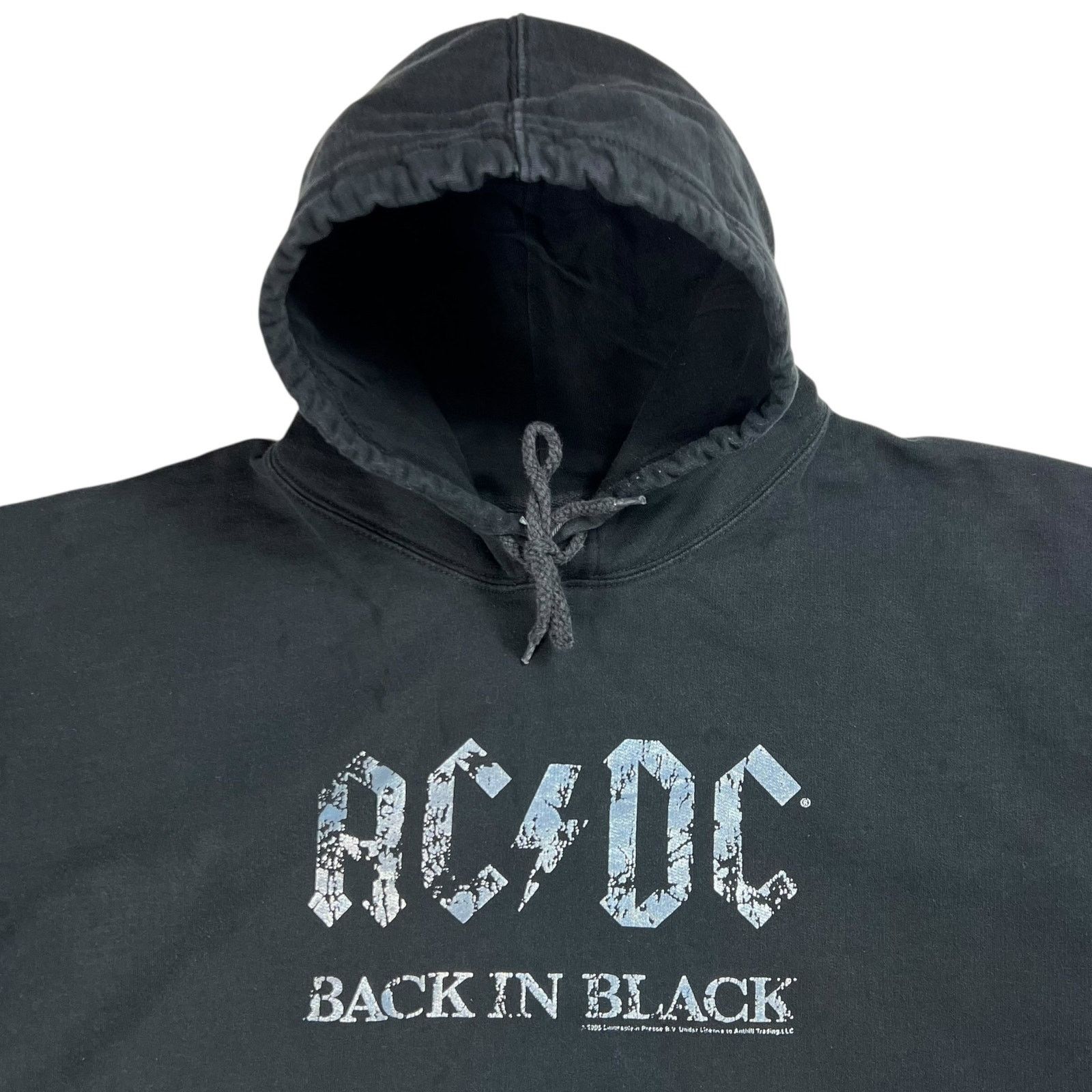 Band Tees × Vintage Vintage 2005 AC/DC Back in Black band hoodie (XL) Size US XL / EU 56 / 4 - 2 Thumbnail