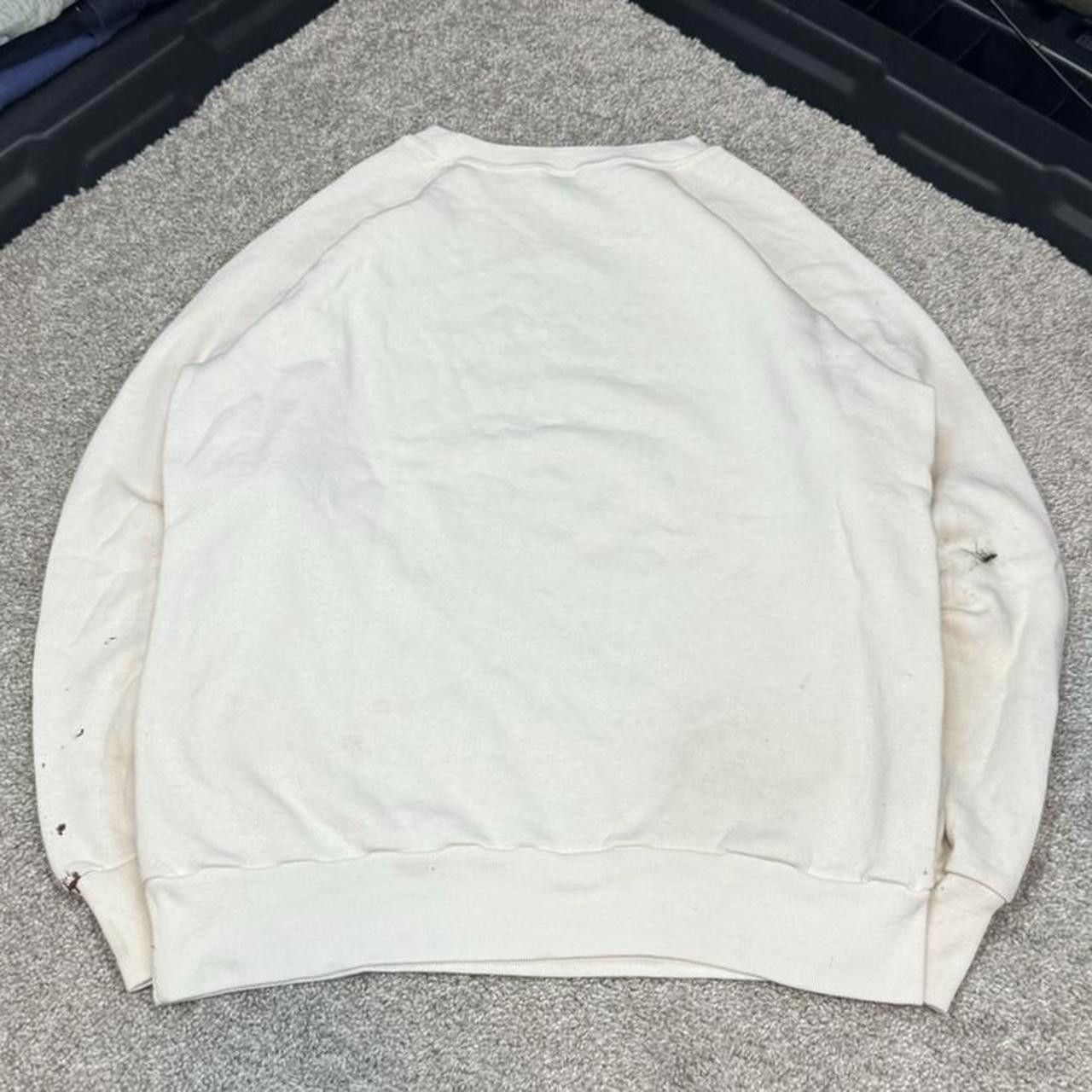 Champion × Vintage VTG 80s Distressed Harvard Champion Reverse Weave Crewneck Size US L / EU 52-54 / 3 - 4 Thumbnail