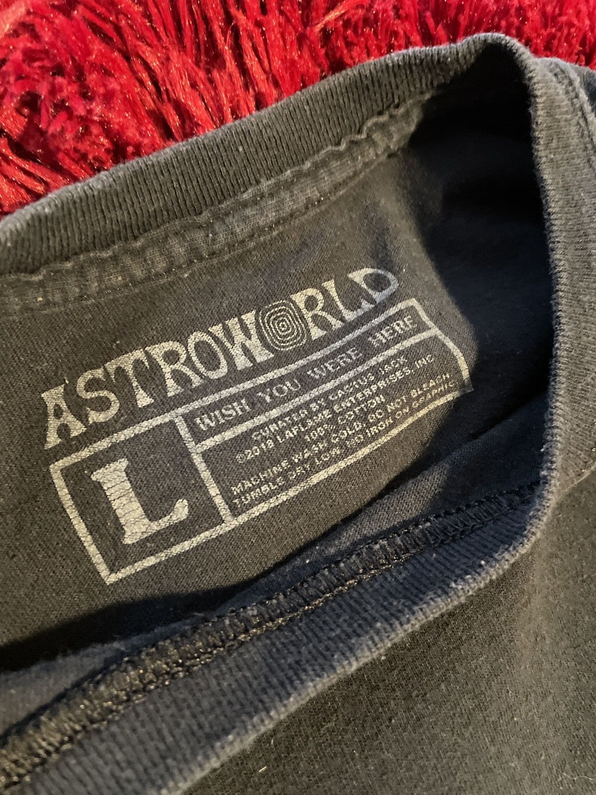 Travis Scott astro world tour shirt travis scott Size US L / EU 52-54 / 3 - 5 Thumbnail