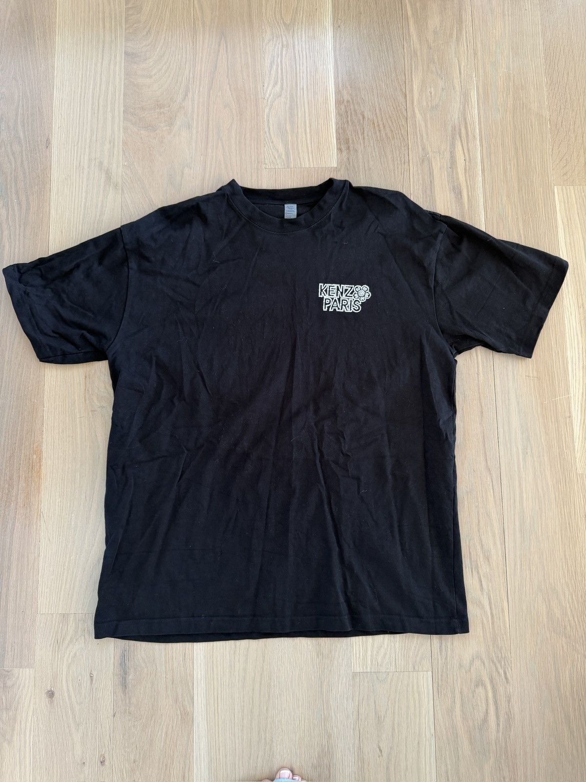 Kenzo Kenzo Paris Rue Vivienne Graphic T-Shirt Size XL Floral Logo Size US XL / EU 56 / 4 - 1 Thumbnail