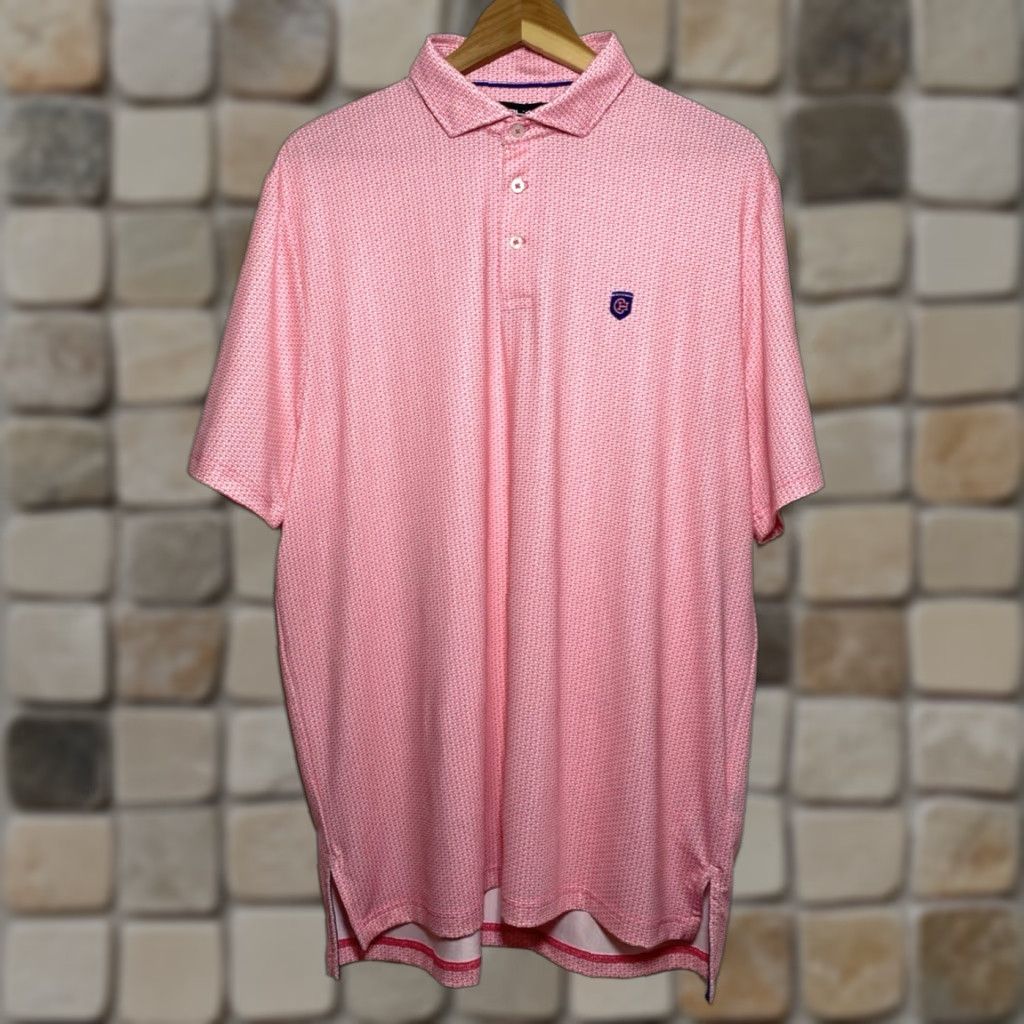 Ralph Lauren NWT Ralph Lauren RLX Polo Golf Shirt Men Pink Sz L Size US L / EU 52-54 / 3 - 1 Thumbnail