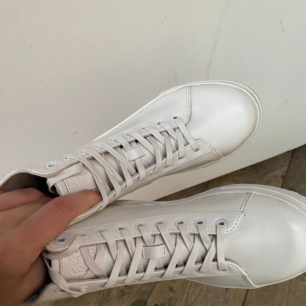 Eytys RARE Eytys Kibo Leather Boots Shoe Size 7 - White Size US 7 / IT 37 - 9 Thumbnail
