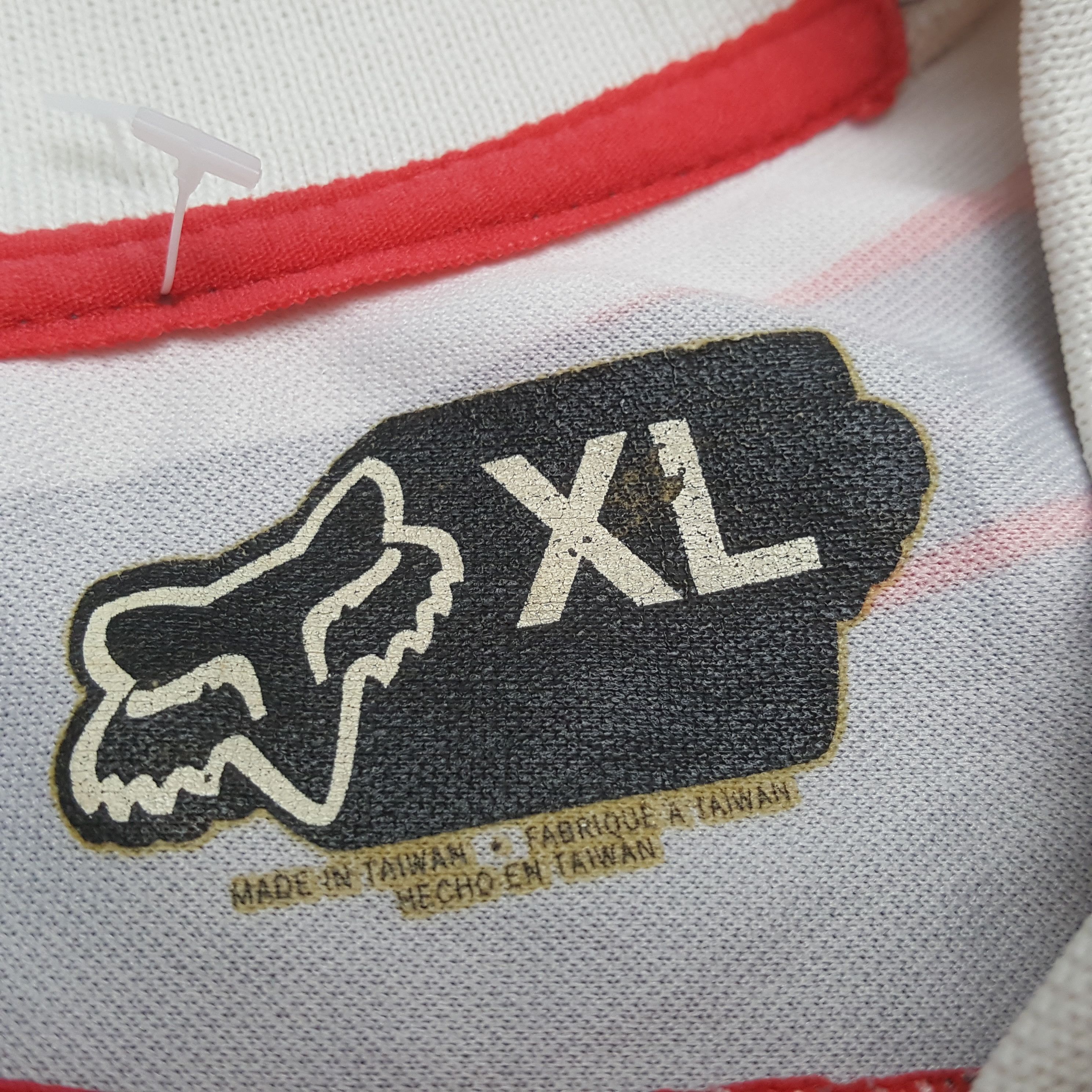 Fox Racing × Vintage Vintage FOX RACING Motorsports Racing Jersey C285N69 Size US XL / EU 56 / 4 - 5 Thumbnail
