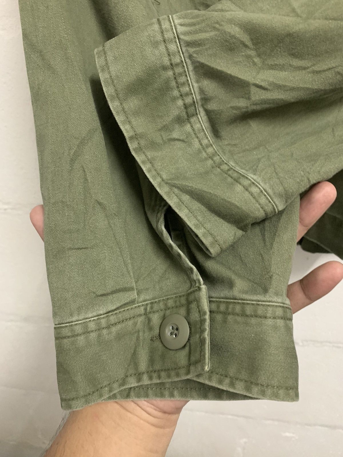Japanese Brand Vintage Jeanasis Military Style Jacket Size M / US 6-8 / IT 42-44 - 12 Thumbnail