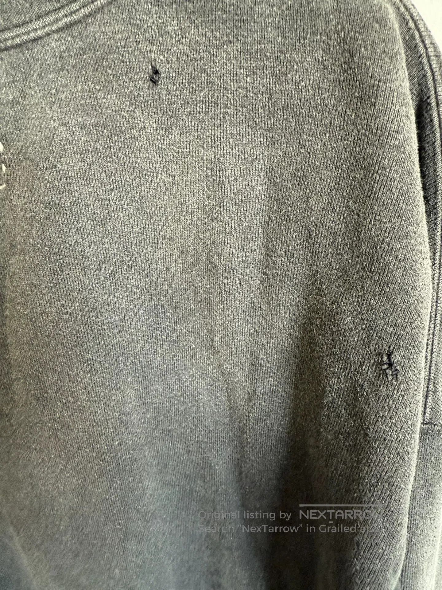 Visvim Visvim Distressed Gray Crewneck Sweatshirt. Size US M / EU 48-50 / 2 - 5 Thumbnail
