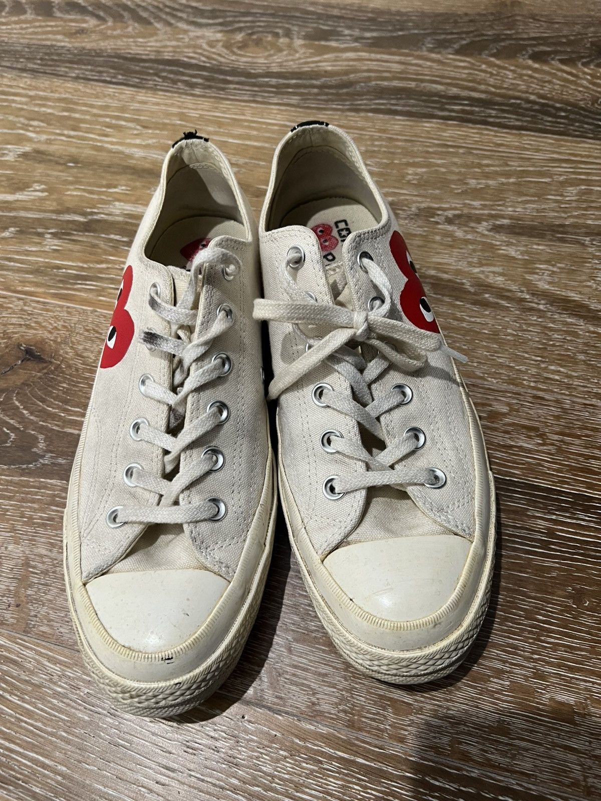 Comme des Garcons Converse x PLAY Comme des Garçons Chuck 70 Size US 8 / EU 41 - 2 Thumbnail