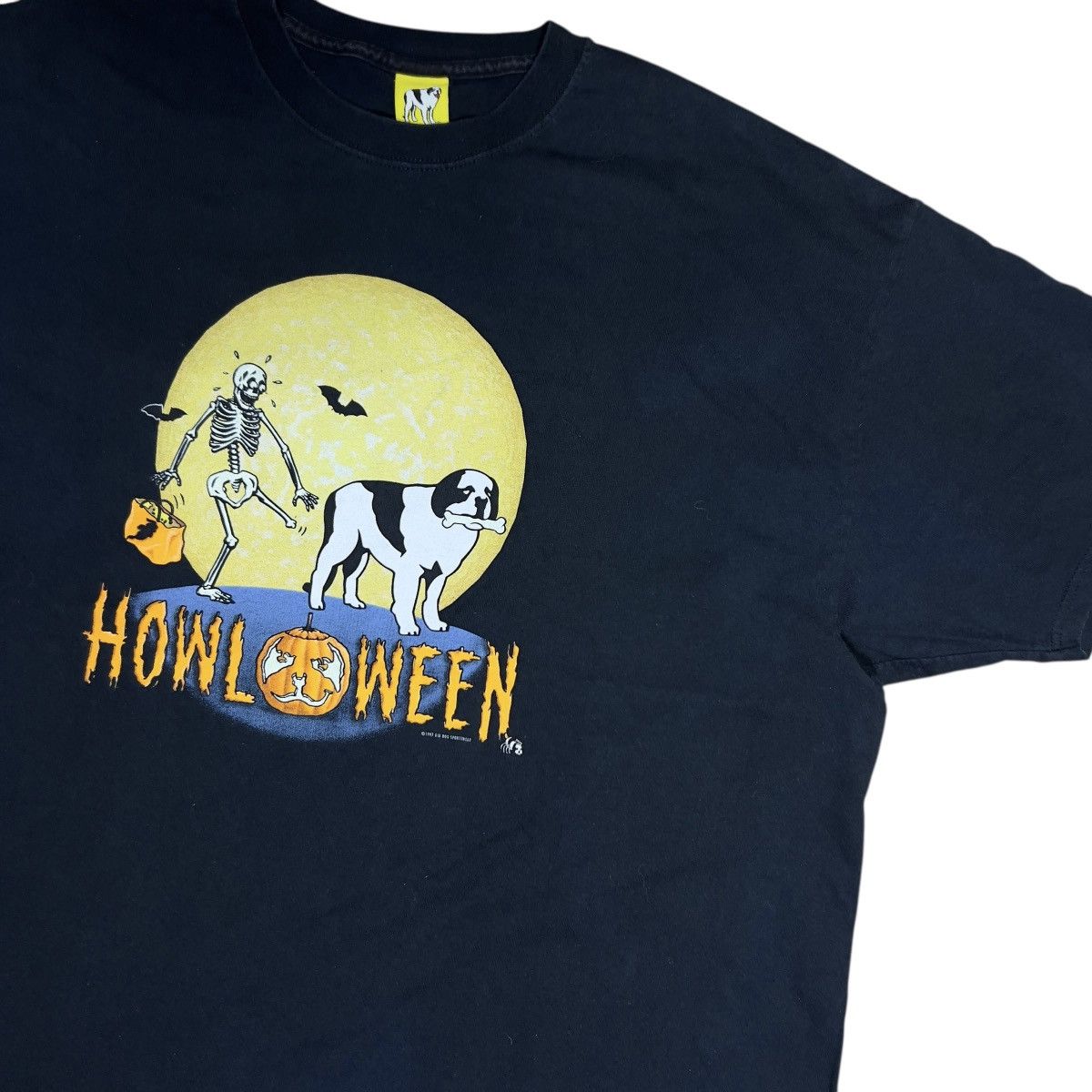 Big Dogs Vintage 1997 BIG DOGS halloween HOWLOWEEN Size US XXL / EU 58 / 5 - 2 Thumbnail