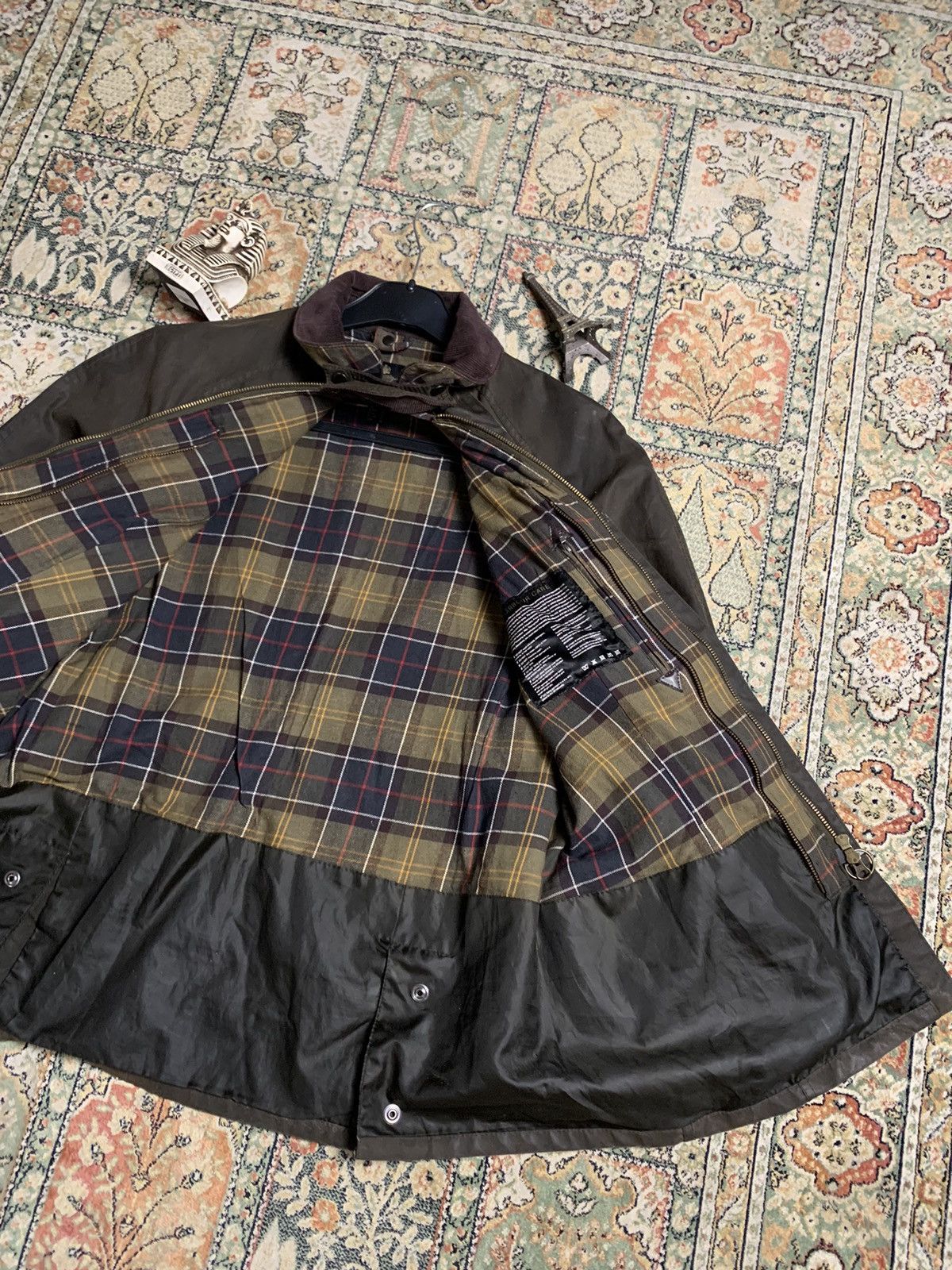 Barbour × Vintage Vintage Barbour Waxed jacket England Size US S / EU 44-46 / 1 - 10 Thumbnail