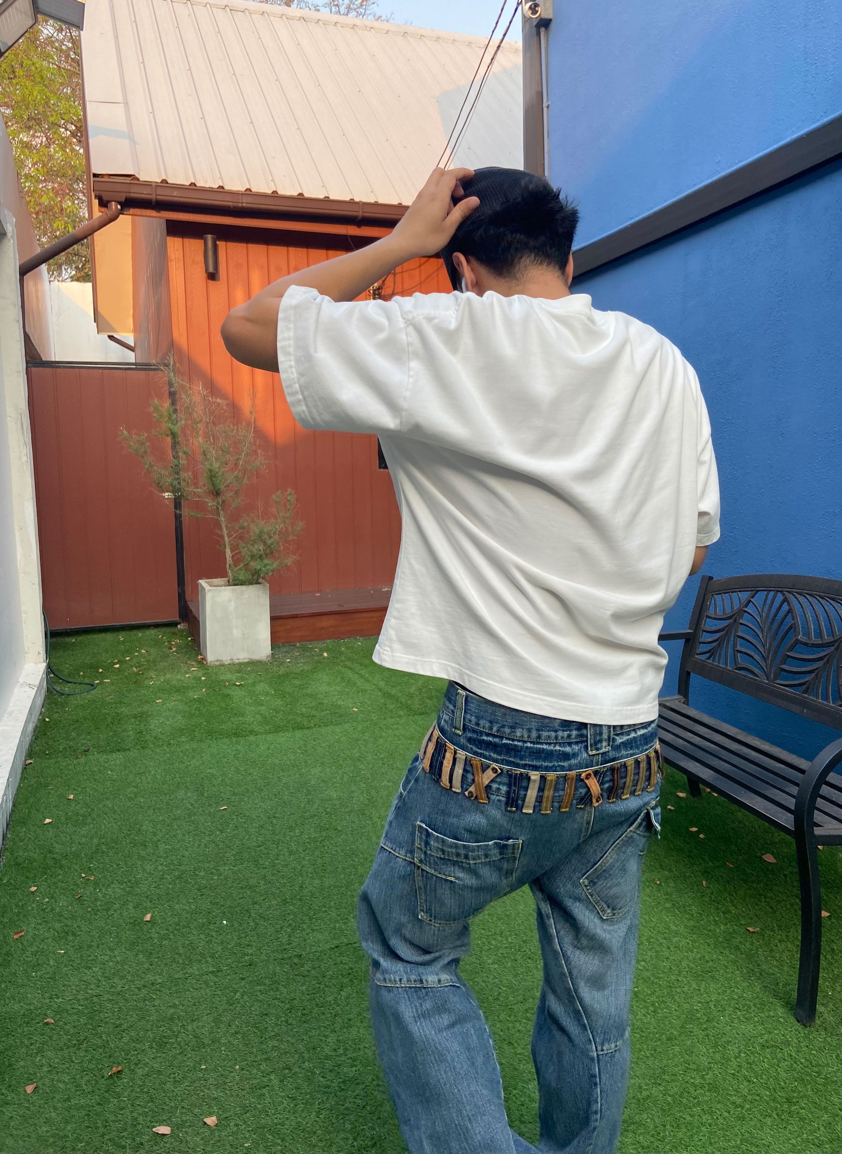 Japanese Brand Vintage breathmint by brthbreath double waist jeans Size US 32 / EU 48 - 9 Thumbnail
