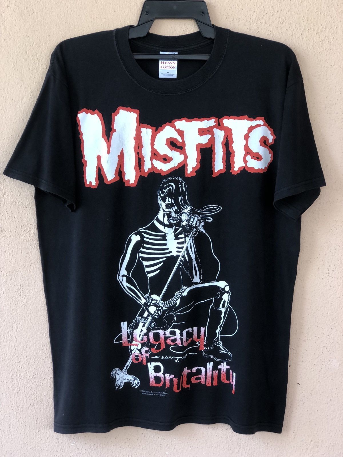 Band Tees × Misfits × Vintage Vintage MISFITS Punk Rock Band Tee Size US L / EU 52-54 / 3 - 1 Thumbnail