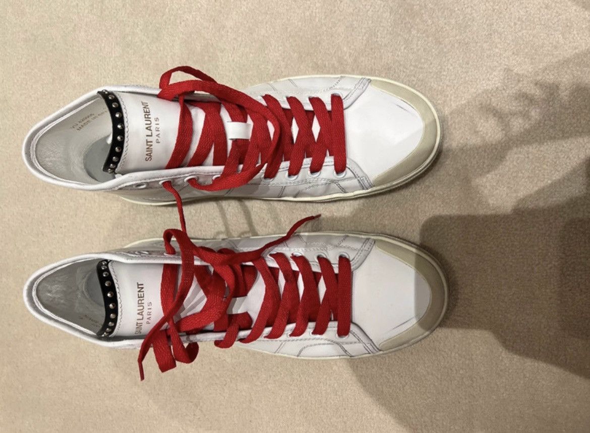 靴 saint laurent paris SL/37M Saint Laurent Paris SL/37M Sneaker Featured on the | Depop