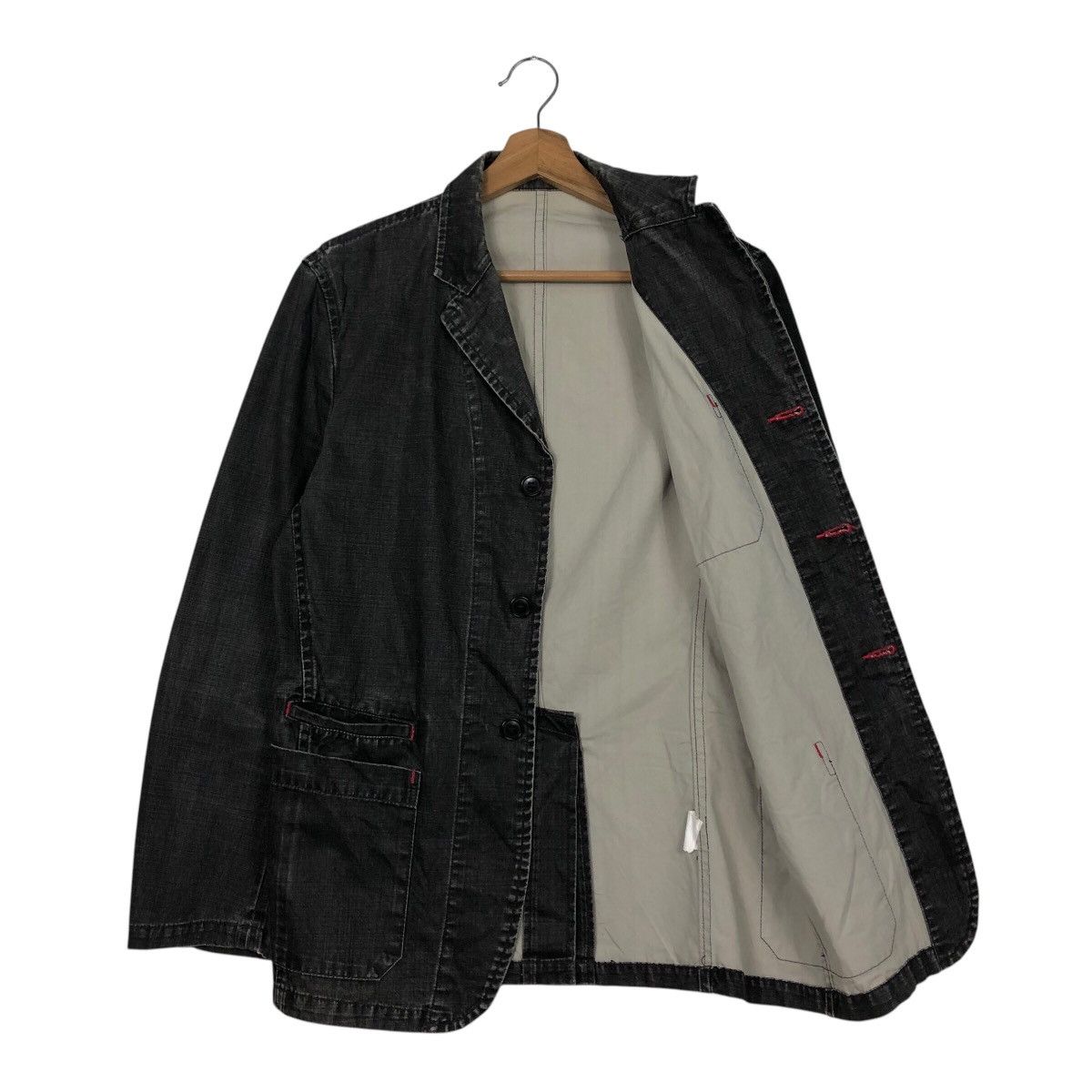 Japanese Brand × Vintage 📌Vintage Chore Work Jacket Men's Melrose Issey Miyake Size US M / EU 48-50 / 2 - 12 Thumbnail
