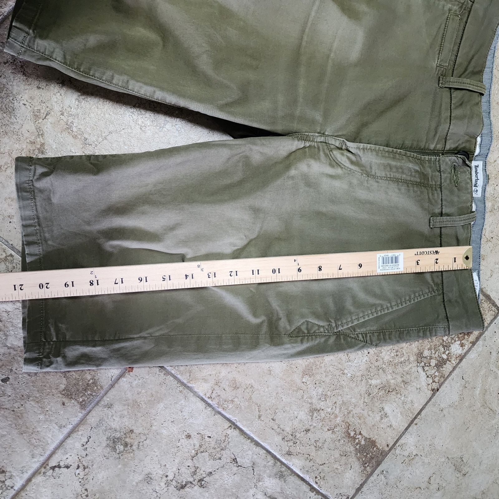 Timberland Mens Timberland Green Straight Shorts size 32 Size US 32 / EU 48 - 8 Thumbnail