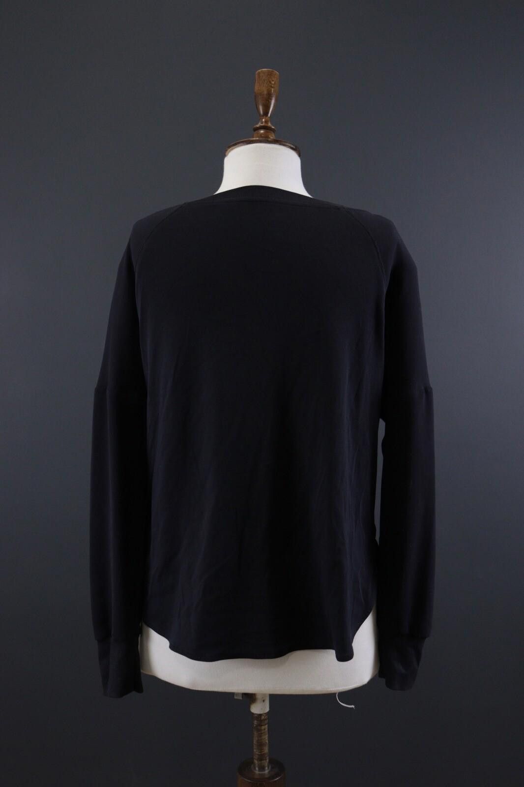 Designer Marc Cain Black Boat Neck Pullover Blouse Size 2 Size XS / US 0-2 / IT 36-38 - 6 Thumbnail