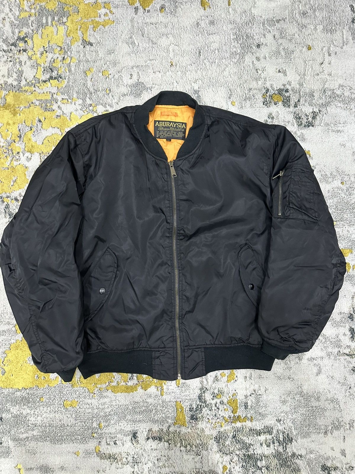 Flight Club Vintage Aburaysia MA-1 Bomber Flight Jacket Size US XL / EU 56 / 4 - 1 Thumbnail