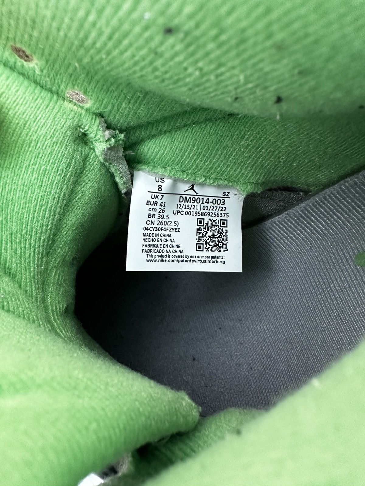 Nike Air Jordan retro 5 ‘ Green Bean ‘ 2022 Size US 8 / EU 41 - 1 Thumbnail