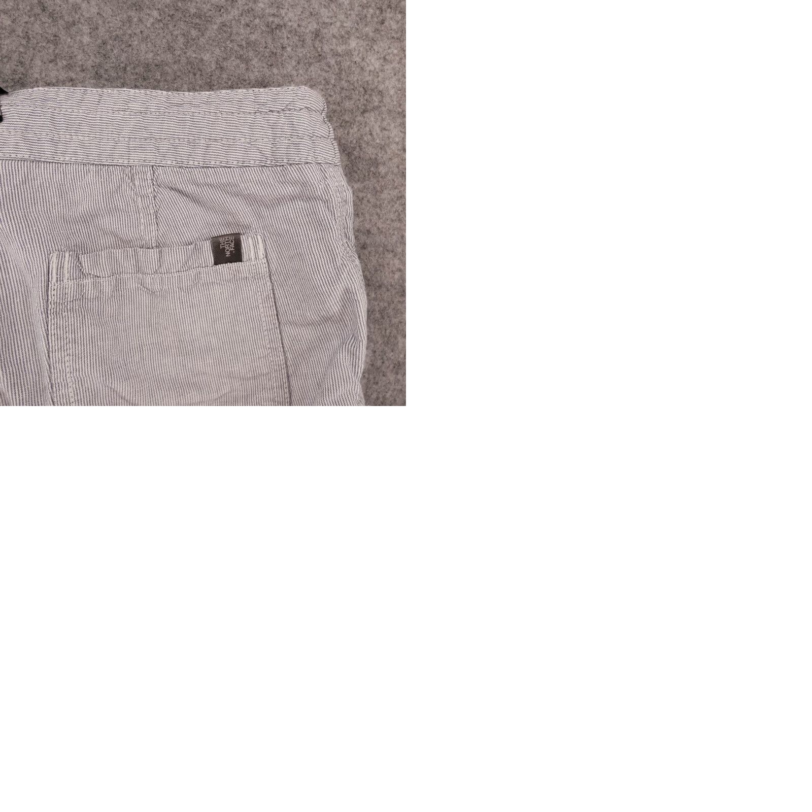 The North Face The North Face Shorts Womens 2 Flat Front Blue White Pin Stripe Drawstring Size 26" / US 2 / IT 38 - 9 Thumbnail