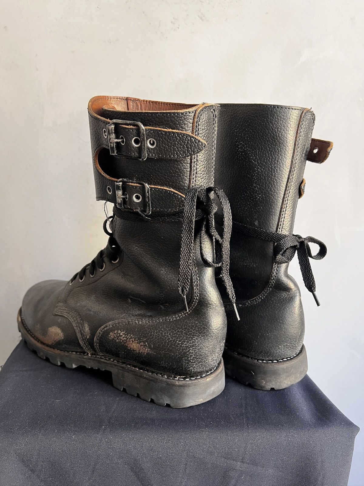 Undercover Undercover ankle army leather platform leather boots y2k Size US 11 / EU 44 - 6 Thumbnail