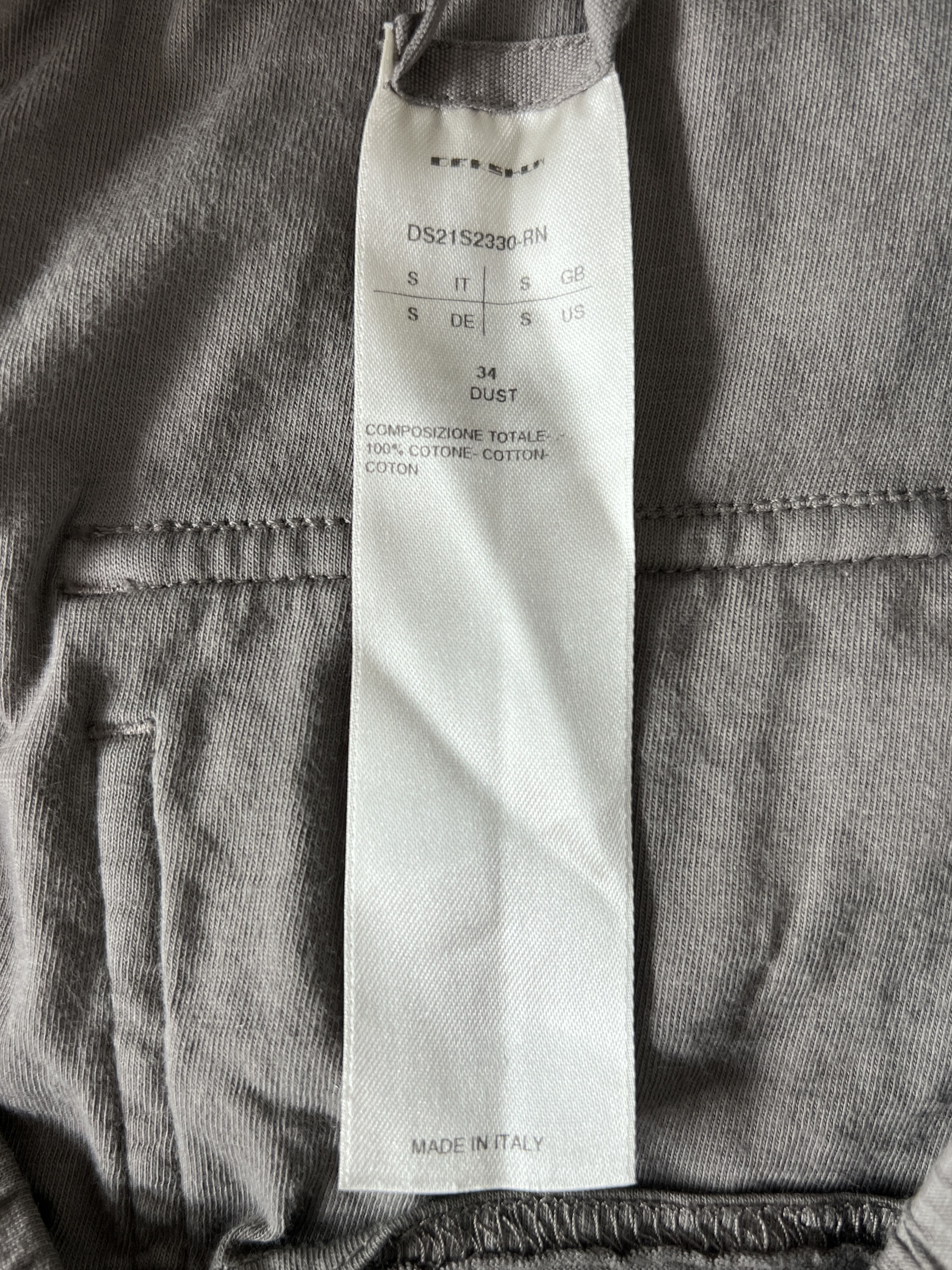 Rick Owens Drkshdw Rick Owens DRKSHDW Prisoner Pants Dust Joggers Size US 34 / EU 50 - 8 Thumbnail