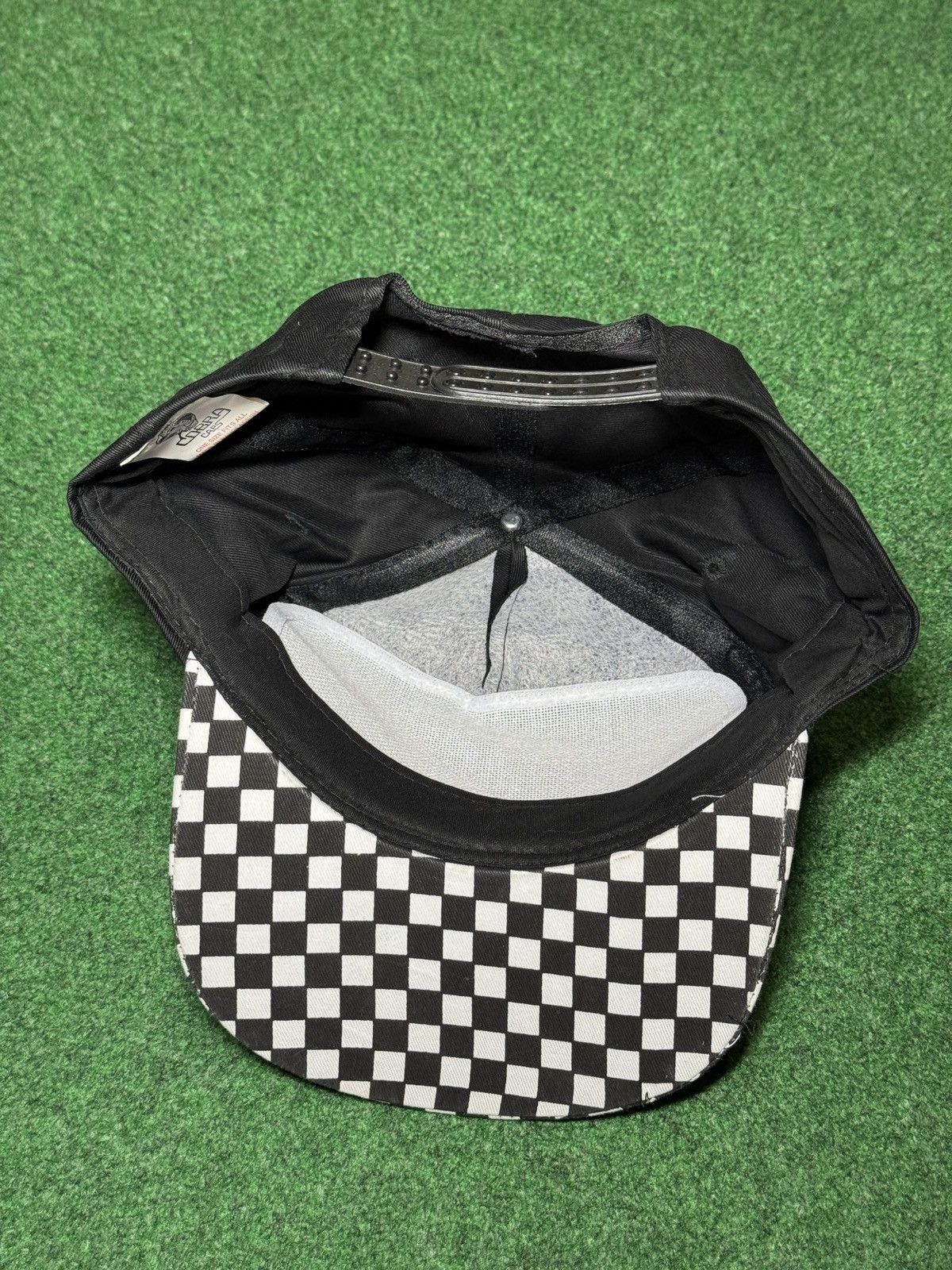 Vintage AC Delco Checkered Racing Coach 90s Double Snapback Hat Size ONE SIZE - 5 Thumbnail